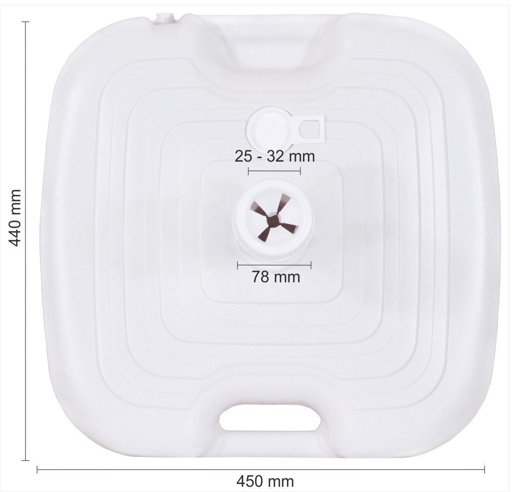 Schneider Schirme Schirmständer Schneider Schirmständer PE 20 L weiß günstig online kaufen