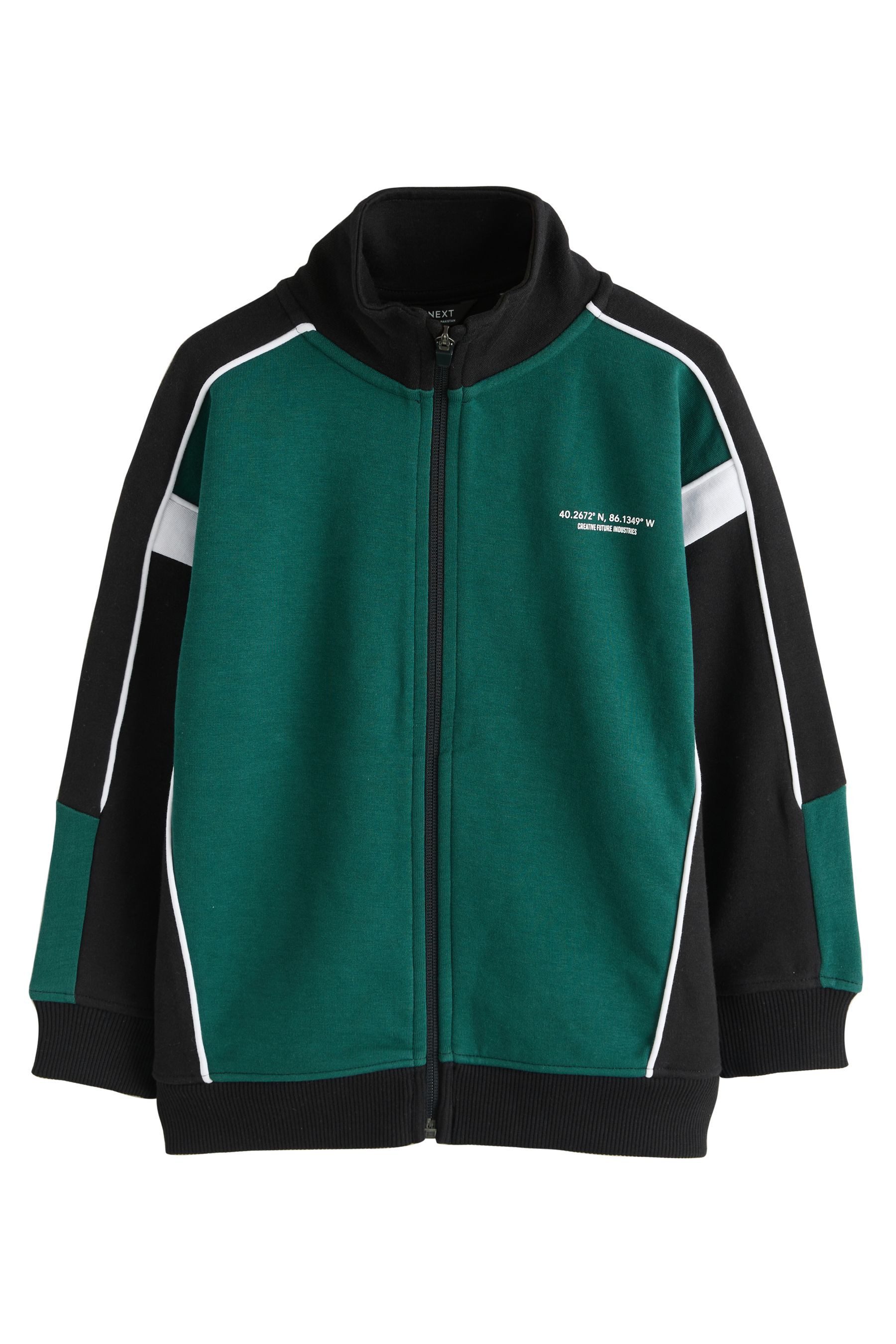 Next Trainingsjacke Sportliche Jacke mit durchgehendem Reißverschluss (1-St)