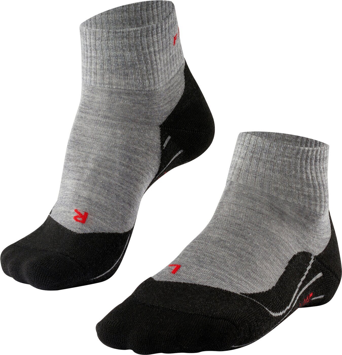 FALKE Wandersocken FALKE TK5 SH W LIGHT GREY