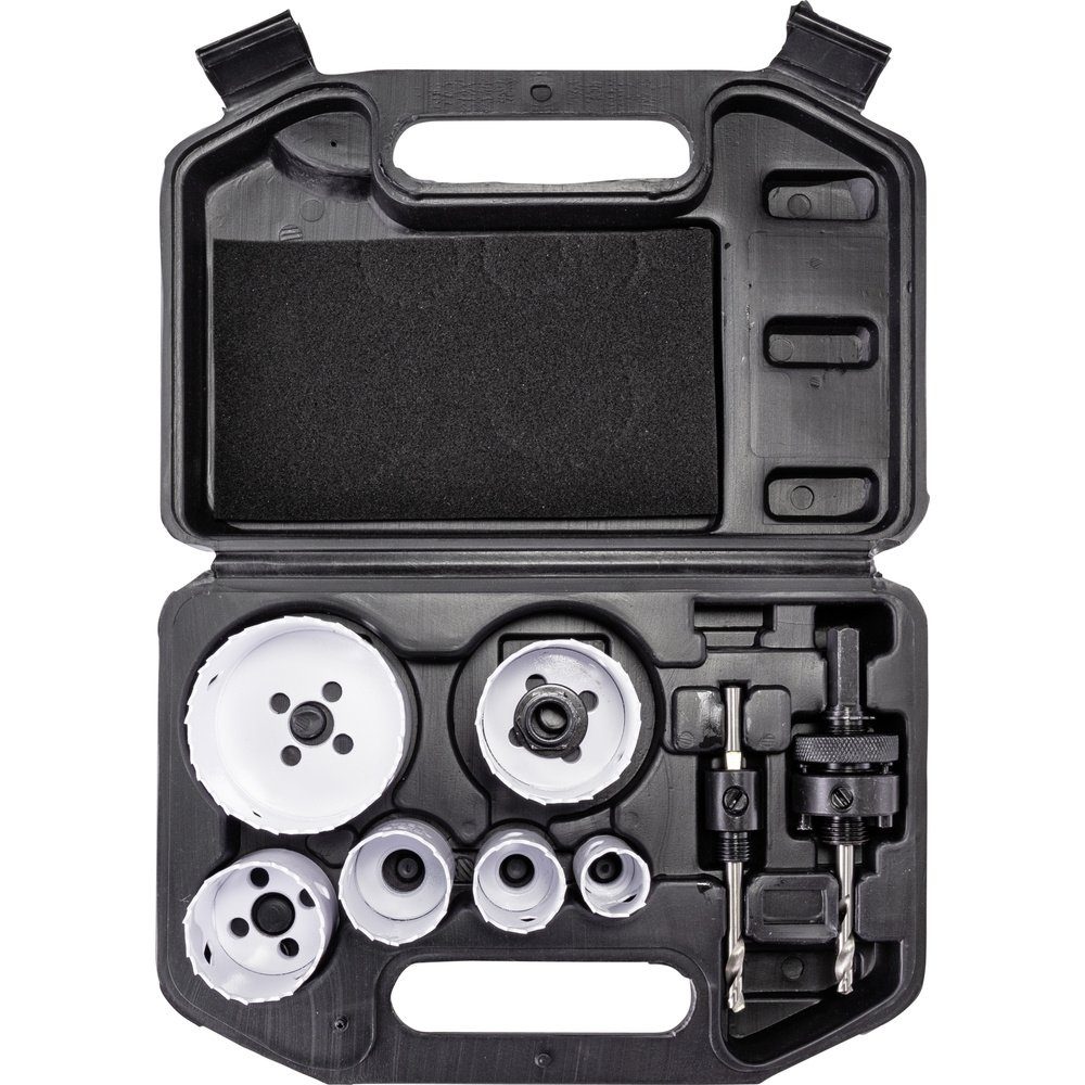 TOOLCRAFT Bohrkrone TOOLCRAFT TO-6803625 Кольцевые пилы-Set 6teilig 22 mm, 29 mm, 35 mm, 44 mm, Mit Schutzkorb