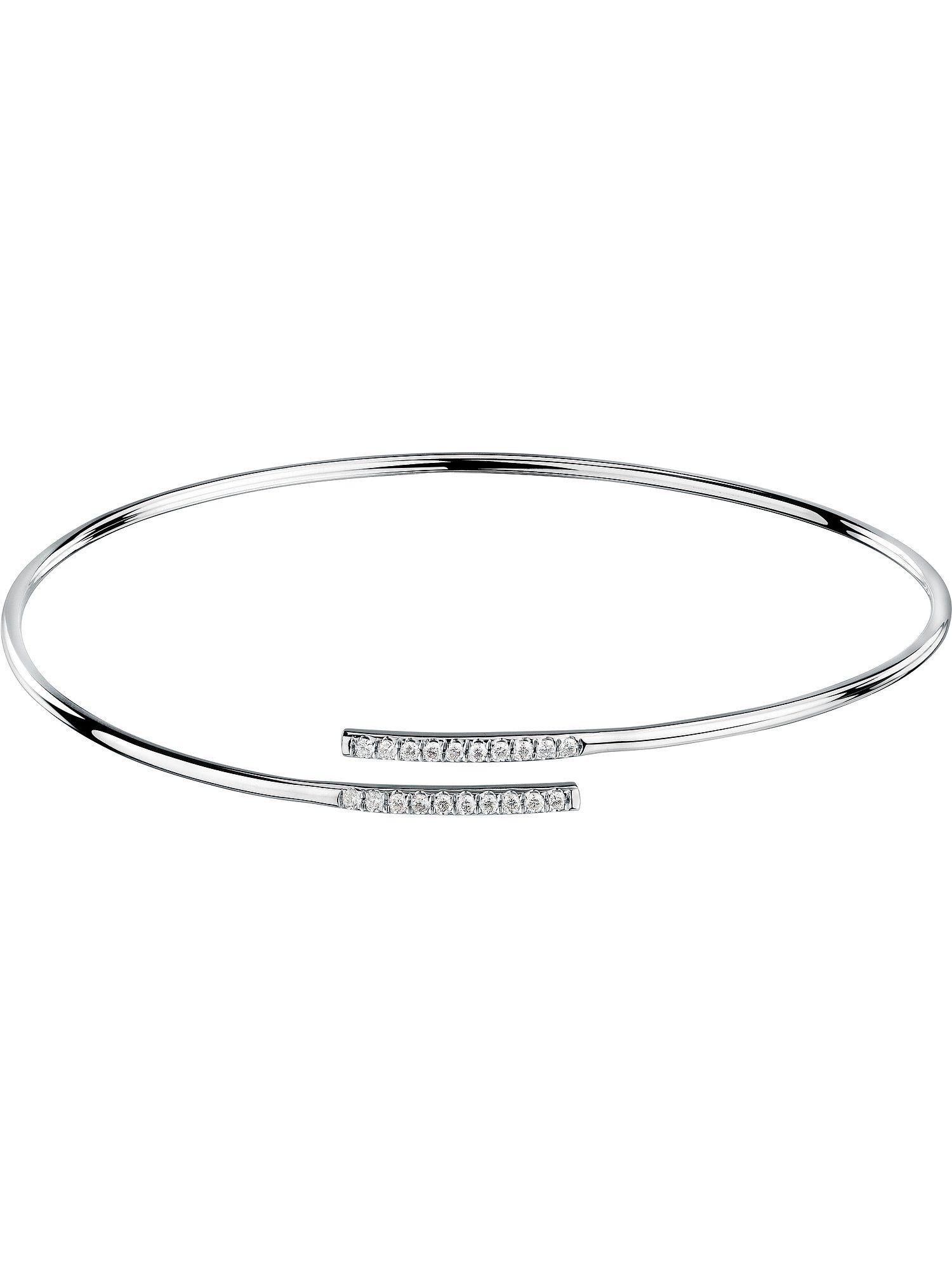 CHRIST Armreif CHRIST Damen-Armreif 585er Weißgold 20 Diamant, klassisch günstig online kaufen