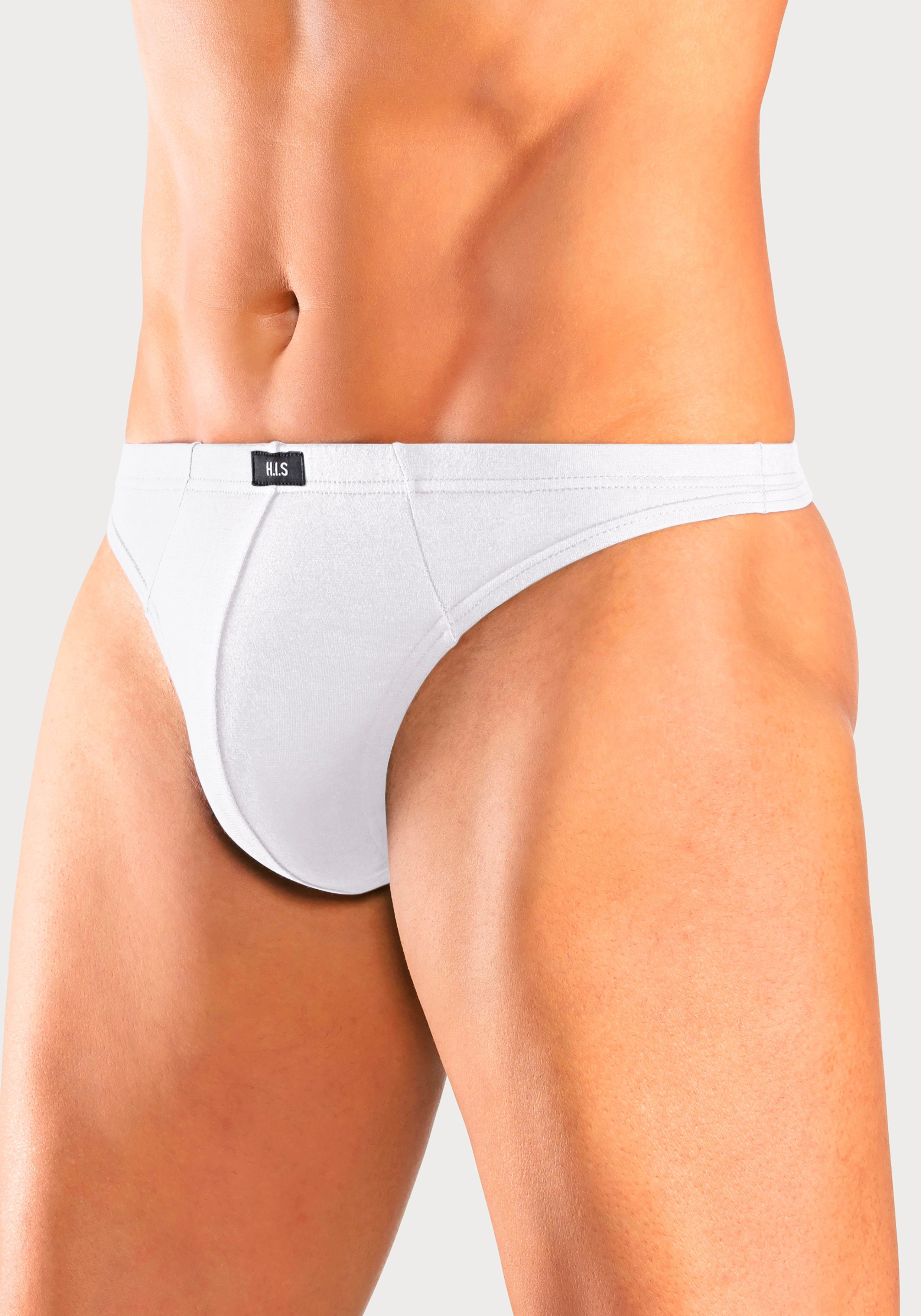 H.I.S String "Herren Unterhose" Packung, 5 Stk. tlg., in Baumwollstretch-Qu günstig online kaufen