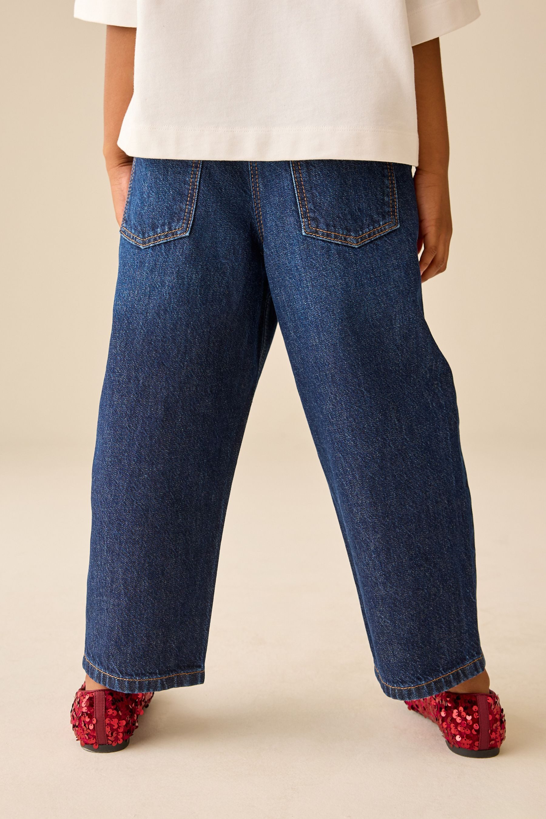 Next Weite Jeans Jeans mit weitem Bein (1-tlg) – Bild 2 von 5
