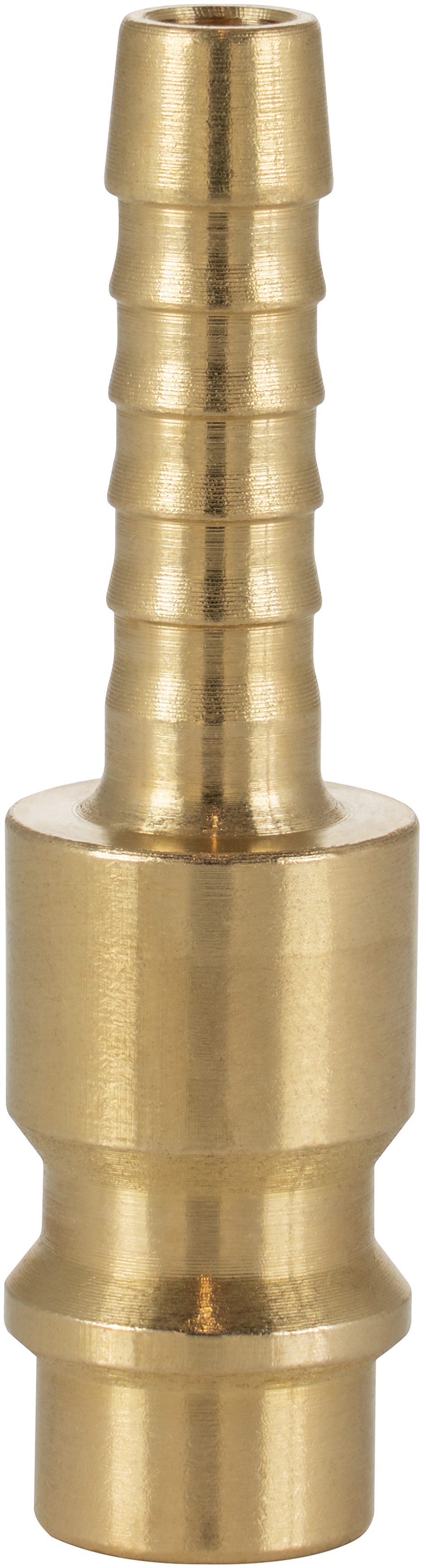 Poppstar Schlauchtülle Druckluft-Stecknippel NW 7,2 mit Tülle (LW 6 mm), (1-tlg), Druckluft-Steckverbinder für Druckluft-Anschluss
