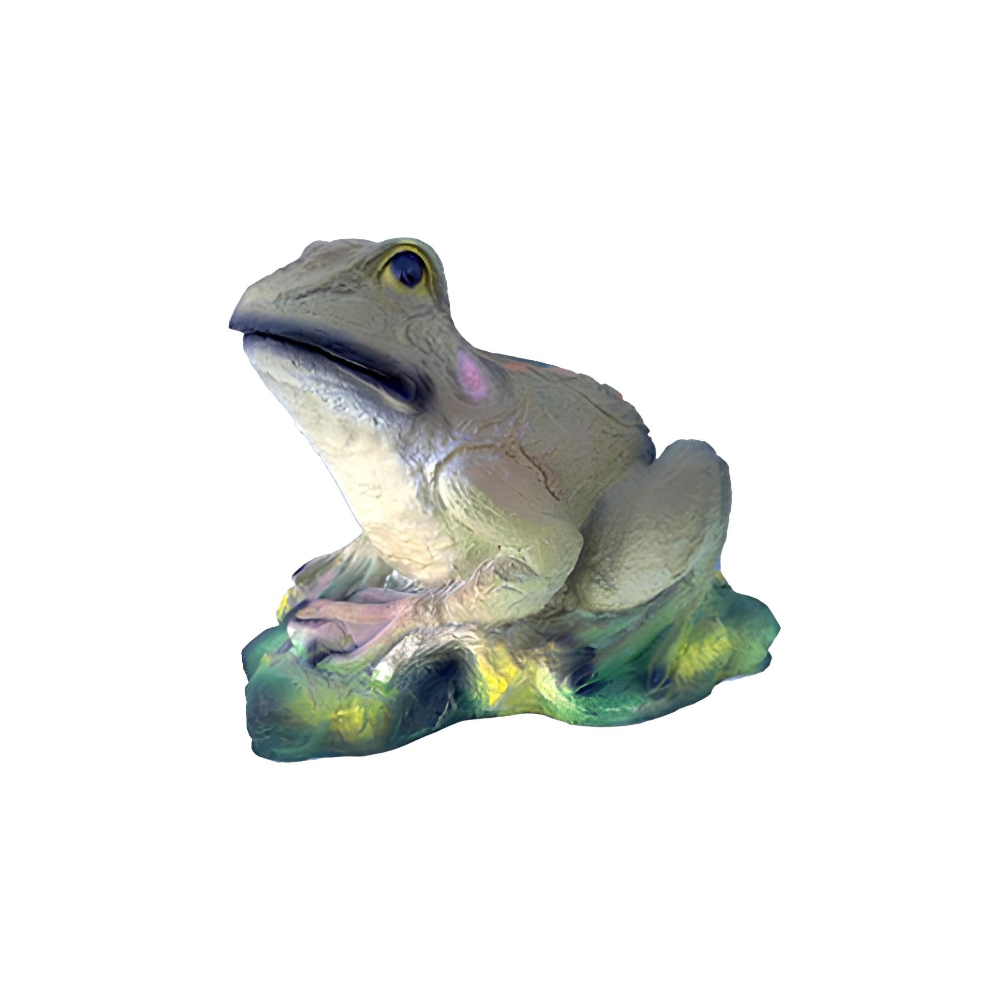 Xlmoebel Skulptur Frosch Deko Figur aus Kunststoff, abstrakte Skulptur Statue 25cm, (Skulptur A48-25cm), Hergestellt in Europa