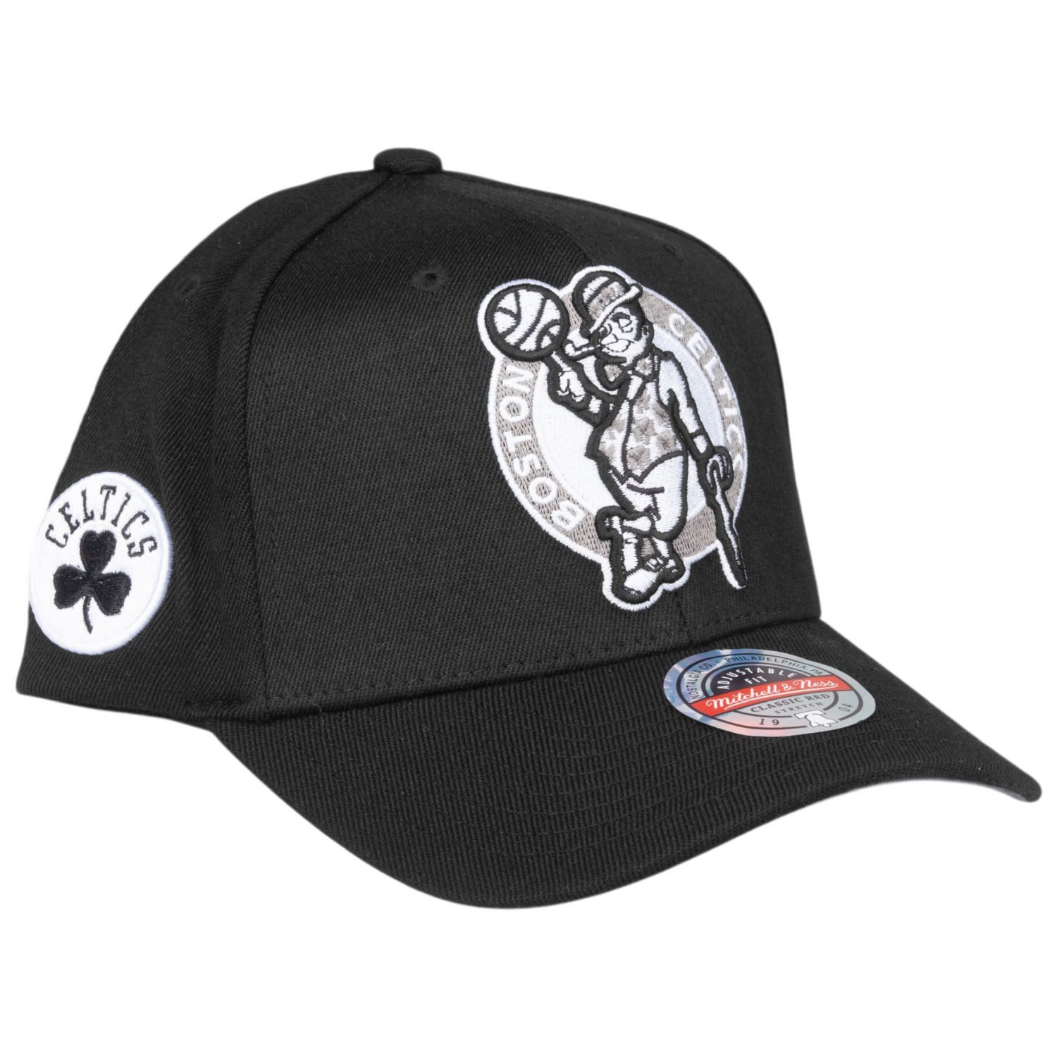 Mitchell & Ness Snapback Cap Stretch BGW3 Boston Celtics