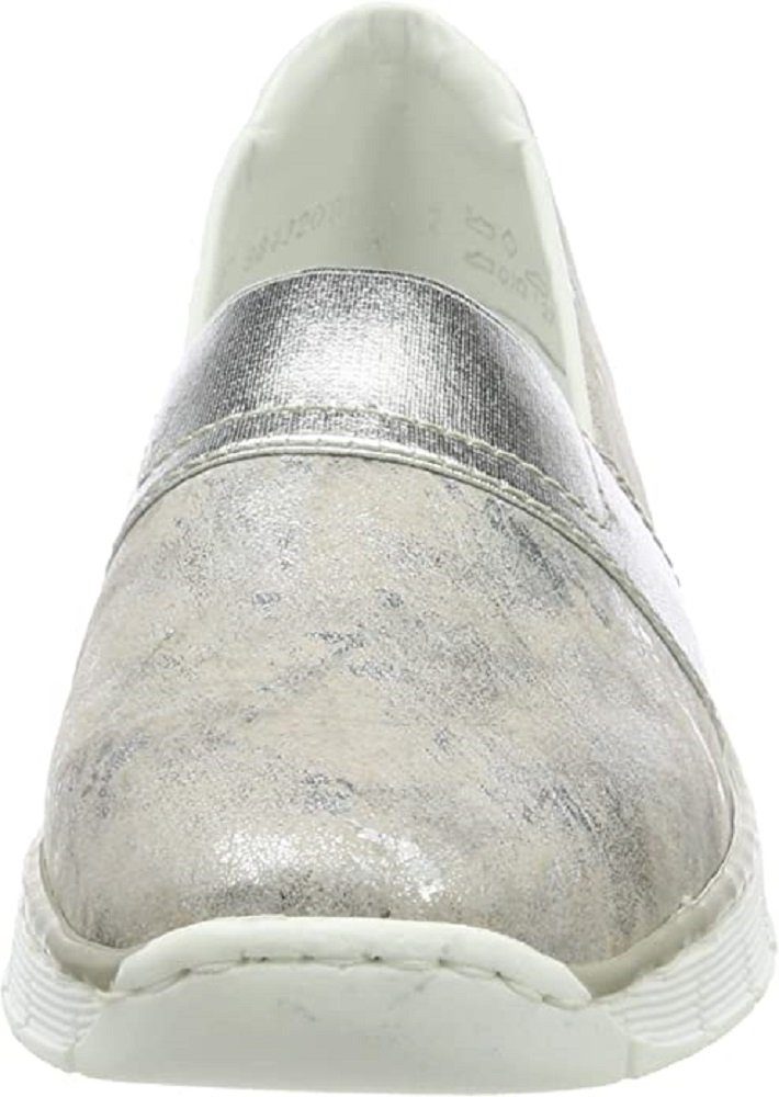 mit Slipper Metallic-Besatz Rieker