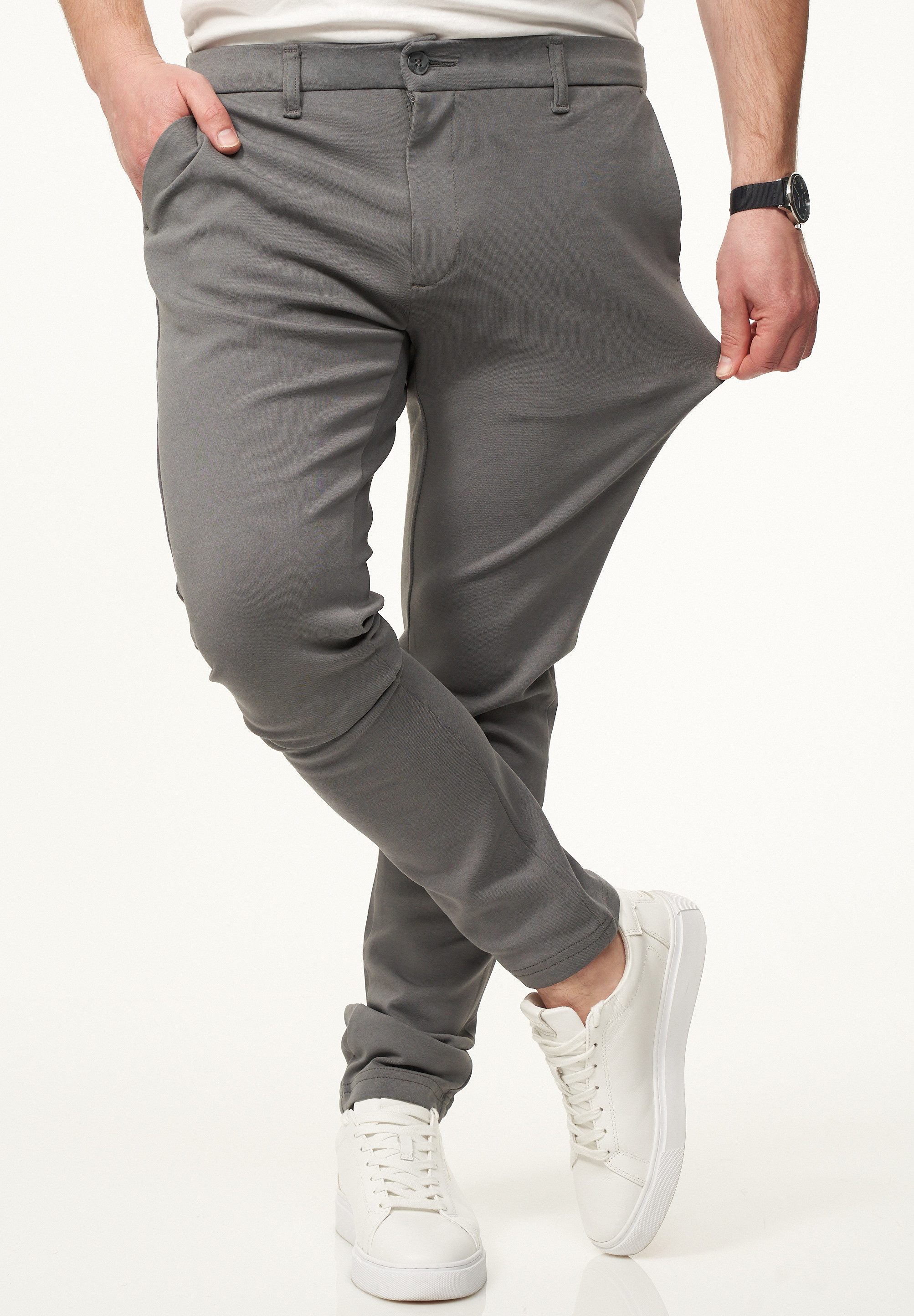 DAILY COTTON Chinohose als Performance Pants mit Super Stretch in Slim-Fit günstig online kaufen