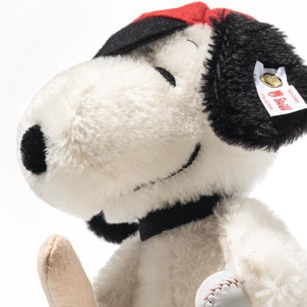 Steiff Dekofigur Steiff Snoopy Baseball 22 cm 356346