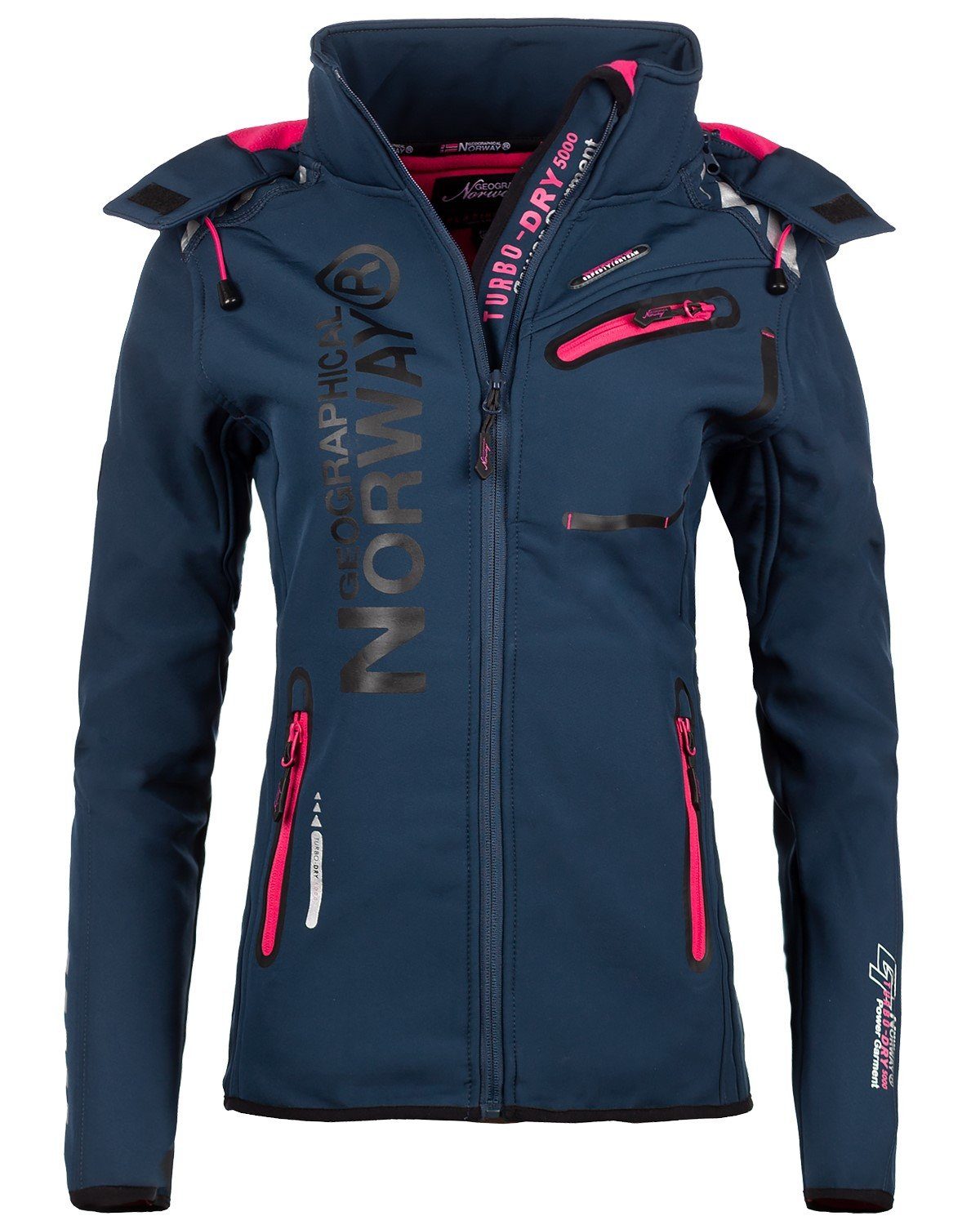 Geographical Norway Softshelljacke Damen Outdoor Jacke günstig online kaufen