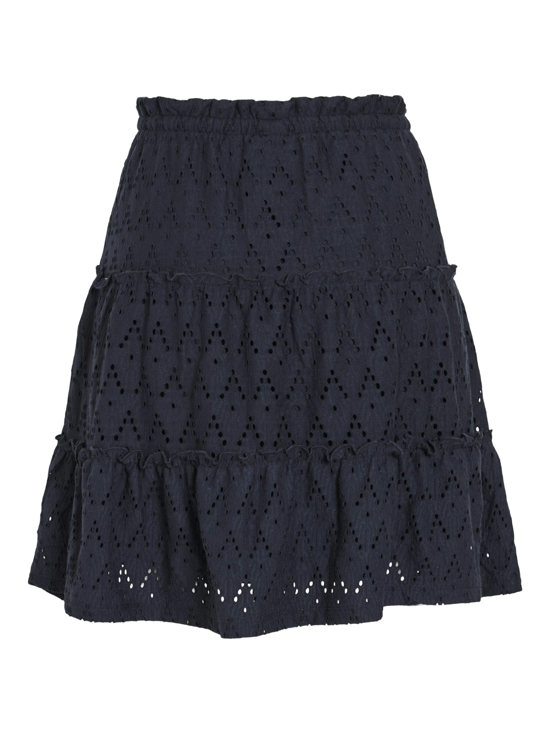 Vila A-Linien-Rock VIAMALINA HW SHORT SKIRT/PB günstig online kaufen