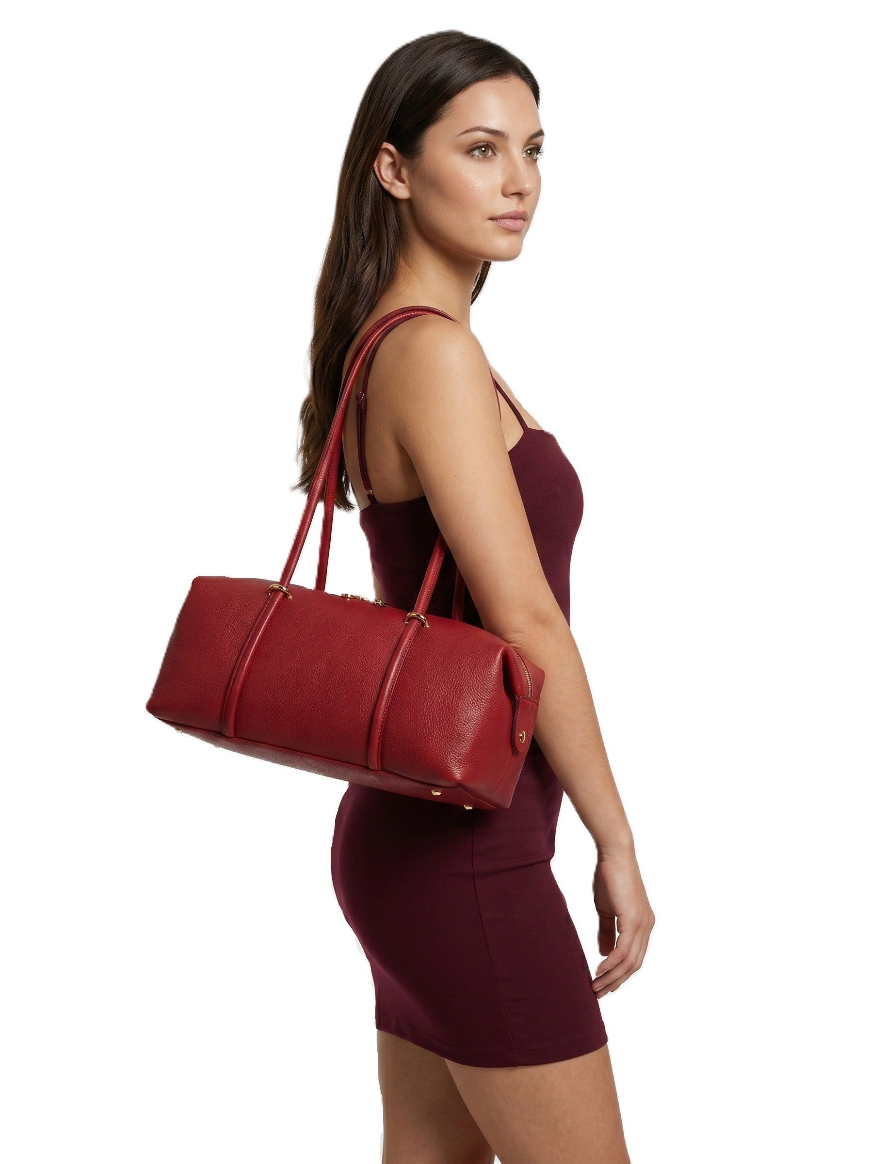 Cluty Henkeltasche FLIORI, echt Leder, Made in Italy