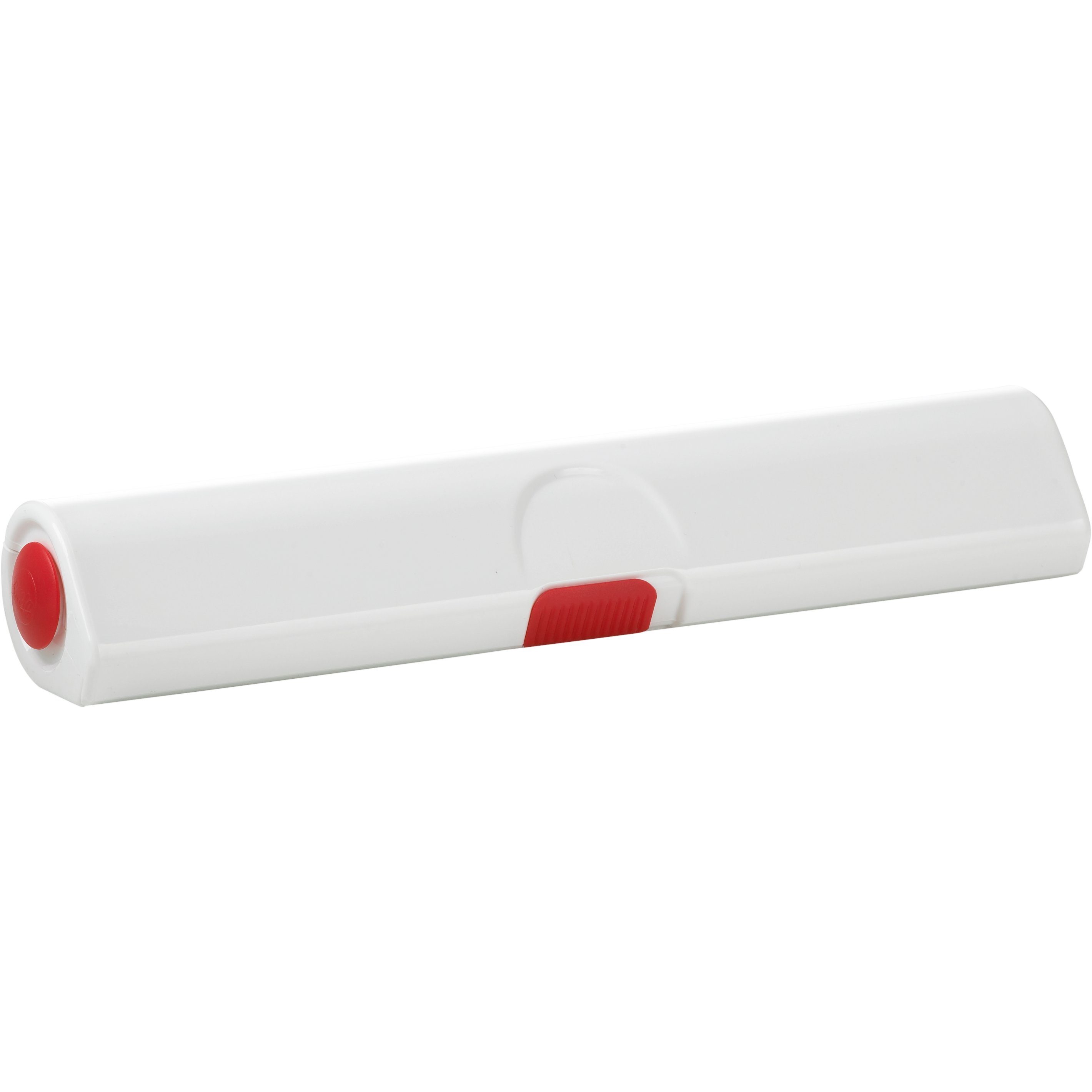 Emsa Müslischale CLICK & CUT Folienschneider, Weiß/Rot, 33 cm