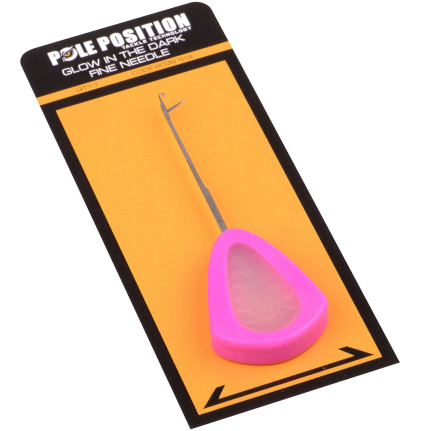 Pole Position Kunstköder Pole Position Glow in the Dark Fine Needle - Boilienadel
