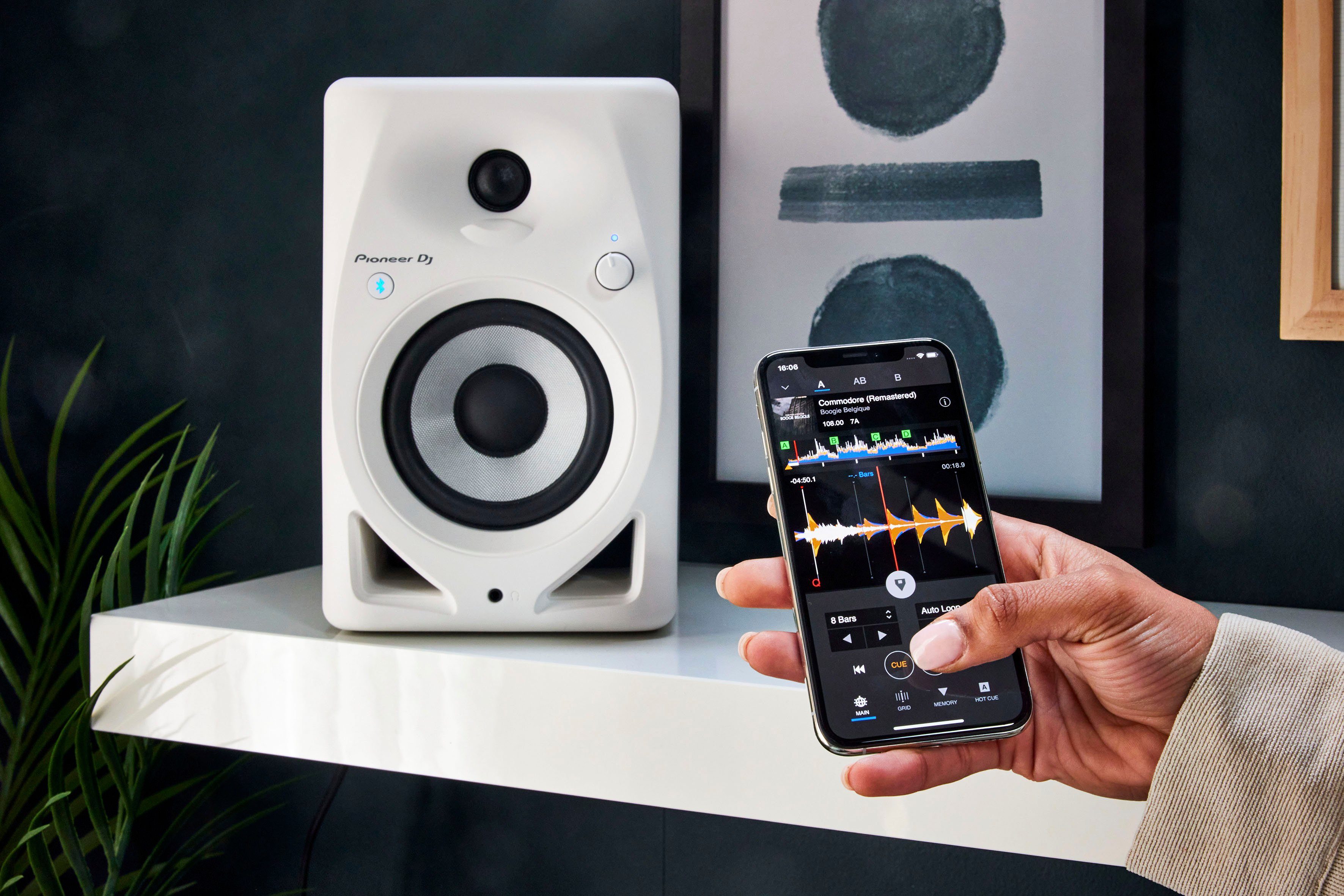 Pioneer DJ DM-40D-BT Lautsprecher Stereo (Bluetooth, 40 W) – Bild 4 von 5