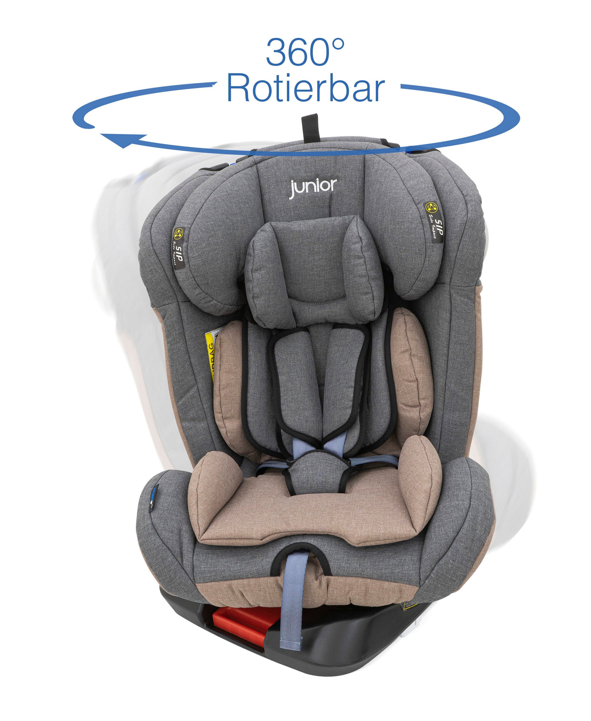 ISOFIX Autokindersitz bis: 36 kg, Petex 411, King