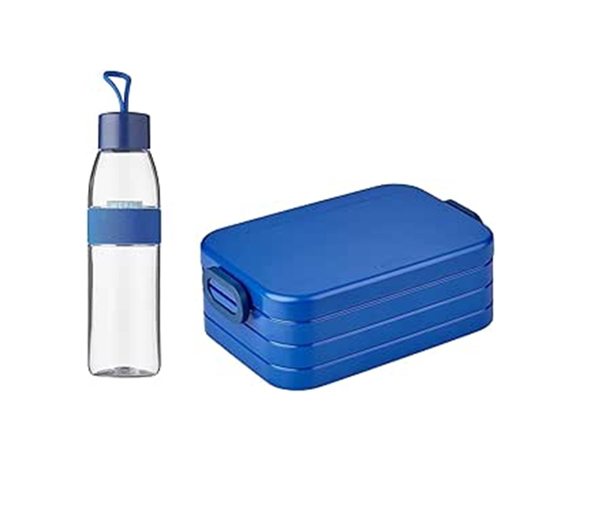 Mepal Lunchbox Lunchbox mit Trennwand und Trinkflasche 500 ml, auslaufsicher, Ideal für Mealprep, kohlensäuregeeignet, bruchfestes Material