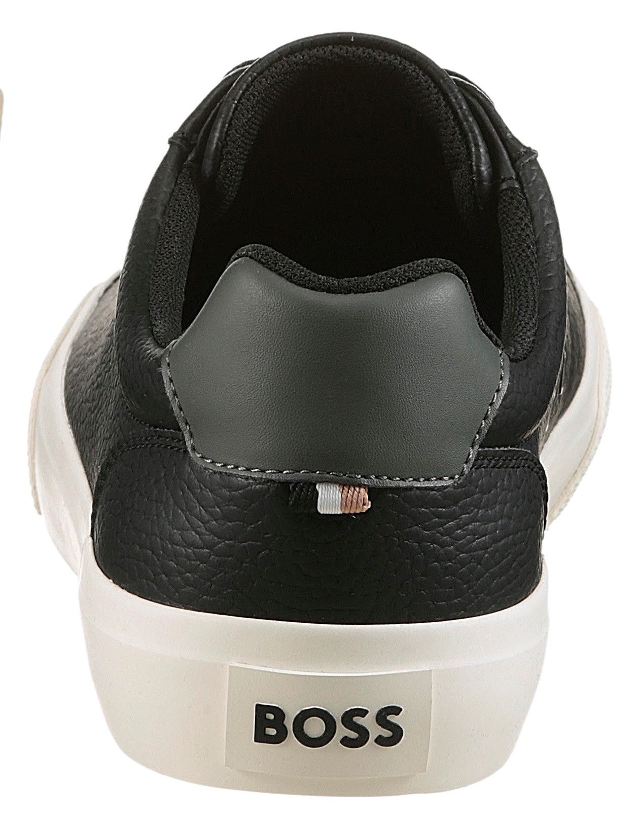 BOSS Aiden_Tenn Sneaker Schnürschuh, Halbschuh, Freizeitschuh mit Schaftran günstig online kaufen