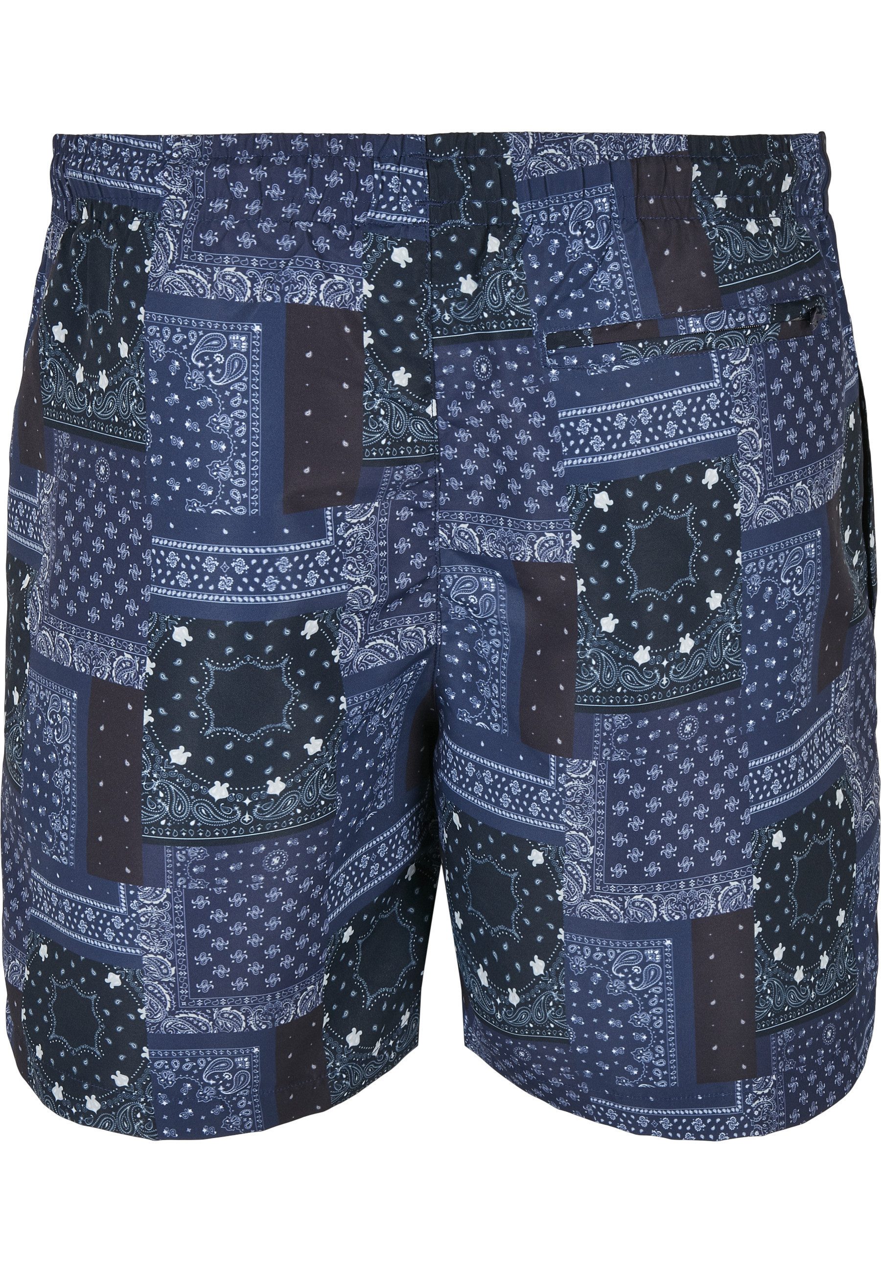 URBAN CLASSICS Badeshorts Urban Classics Herren Pattern Swim Shorts