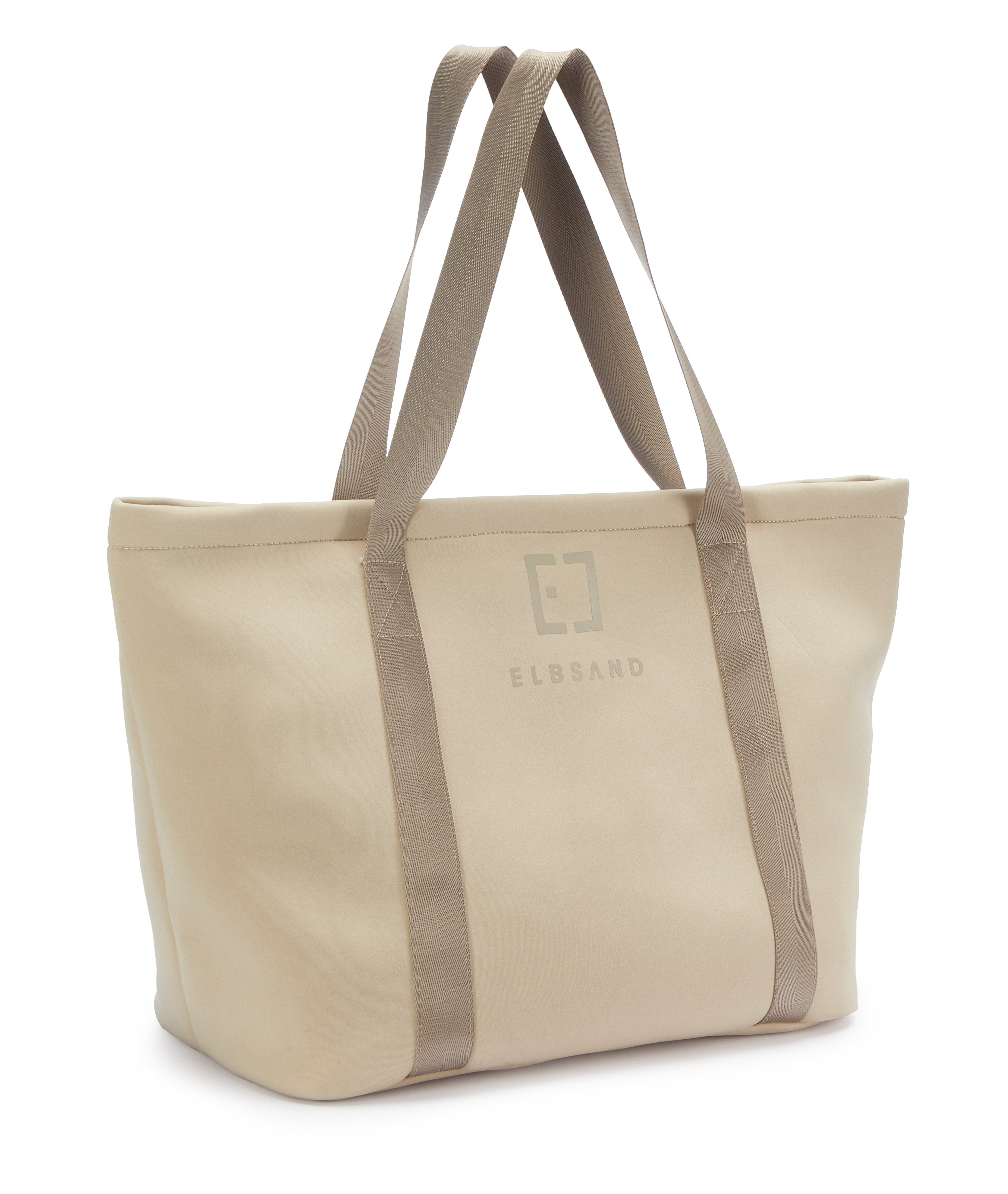 Elbsand Shopper Schultertasche, Henkeltasche, Sommertasche, Strandtasche, Badetasche, NEU Einkaufstasche, große Handtasche im modischen Neopren-Look VEGAN. € 59,99