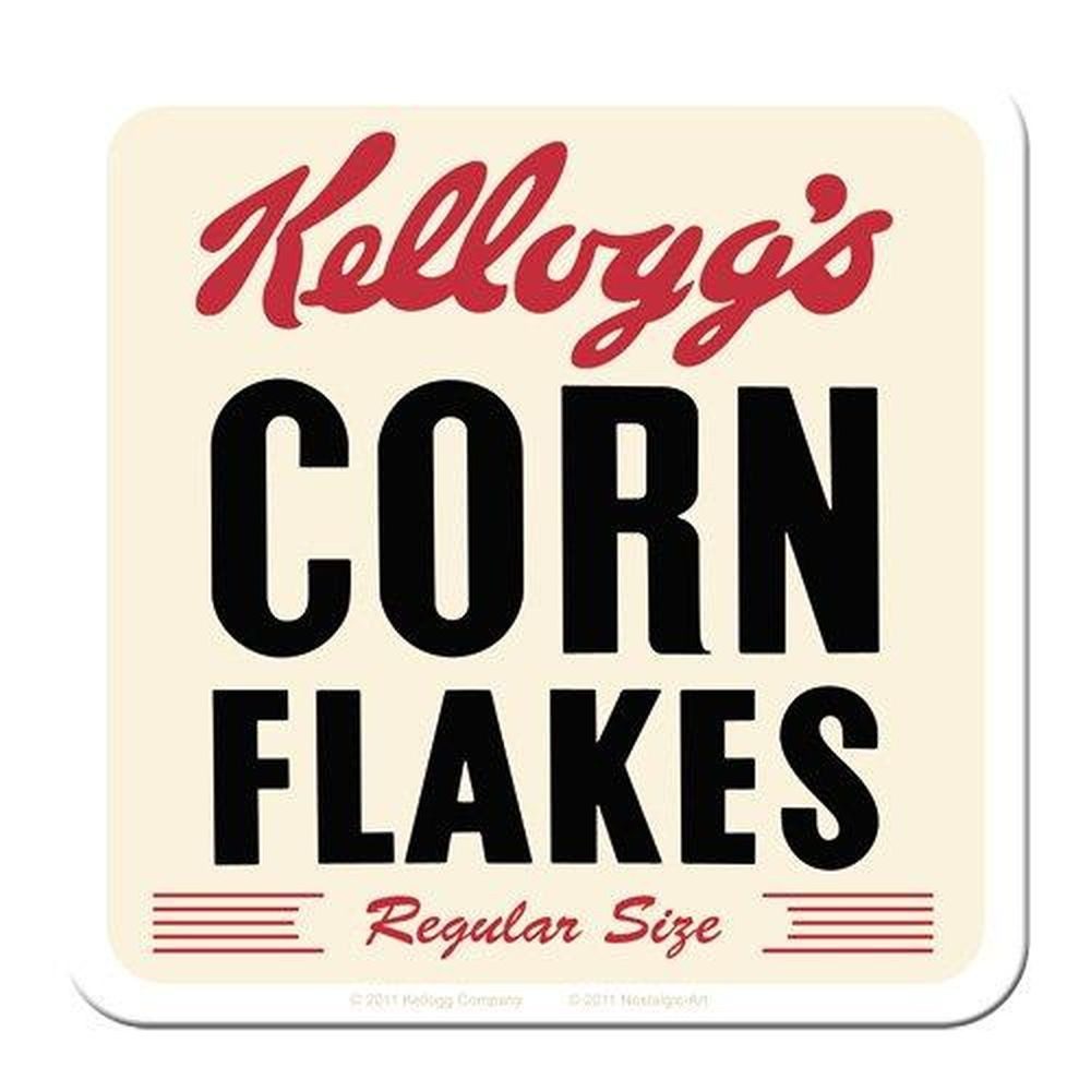 Nostalgic-Art Getränkeuntersetzer Untersetzer - Kellogg's - Kellogg's Cornflakes Retro Package