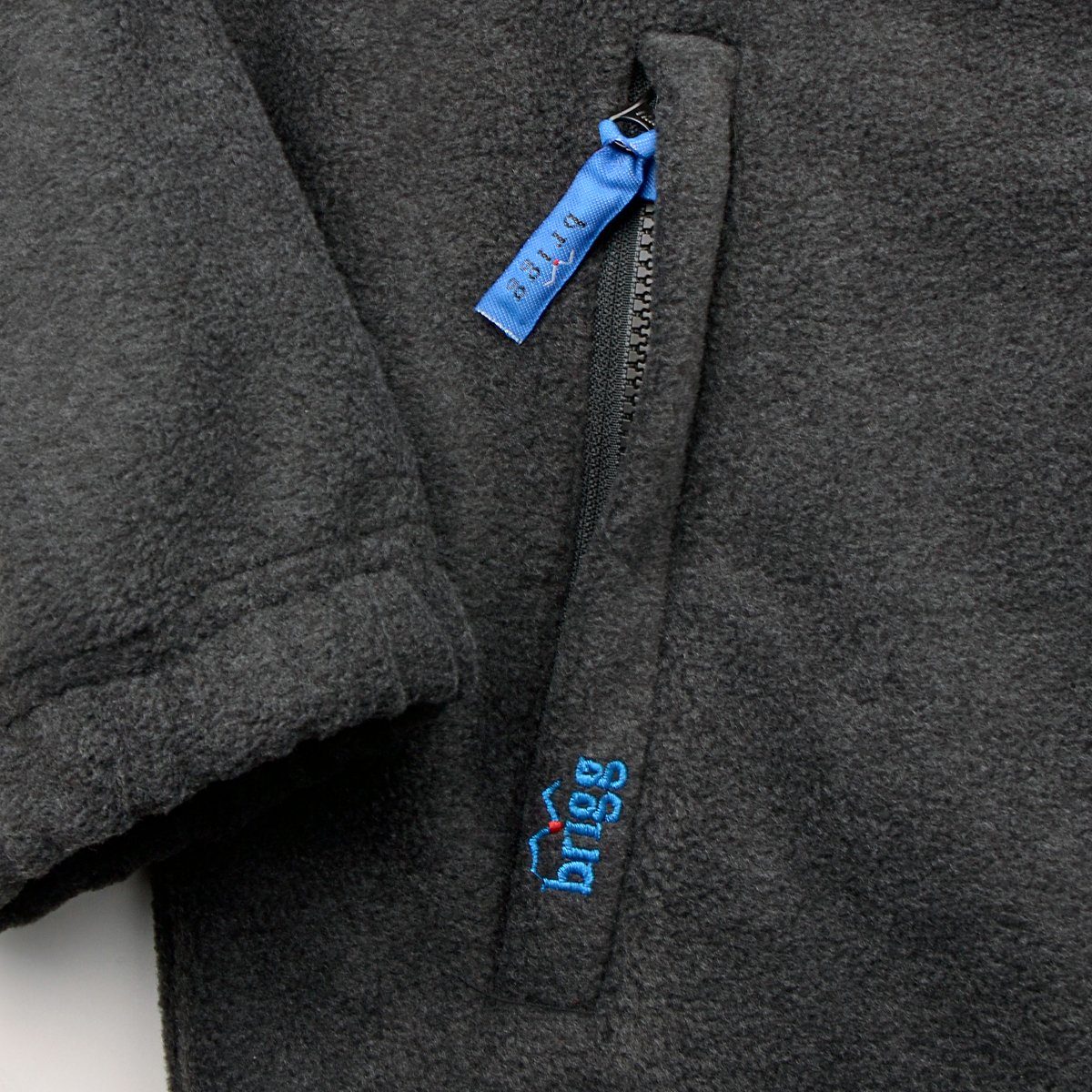 Brigg Fleecejacke Brigg Fleecejacke XXL ohne Futter dunkelgrau/blau günstig online kaufen