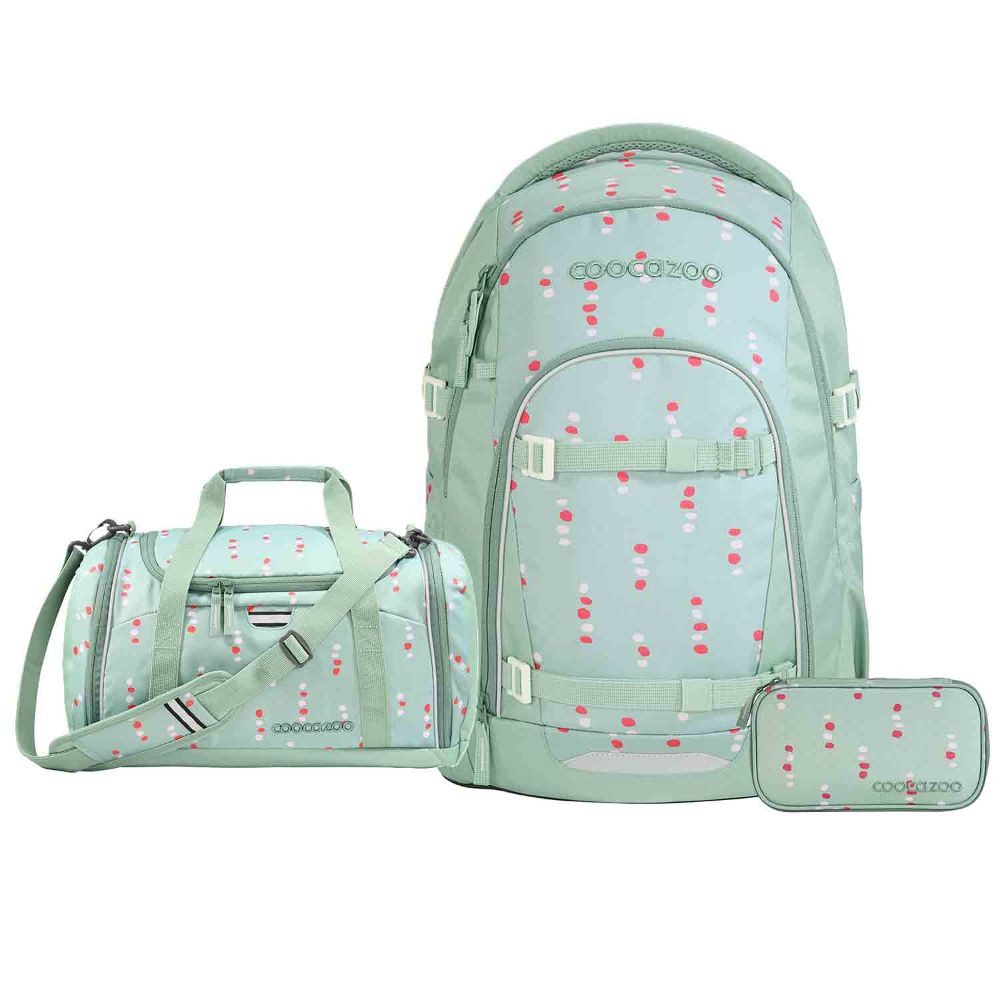 coocazoo Schulrucksack MATE (3tlg., inkl. Schlamperbox und Sportttasche)