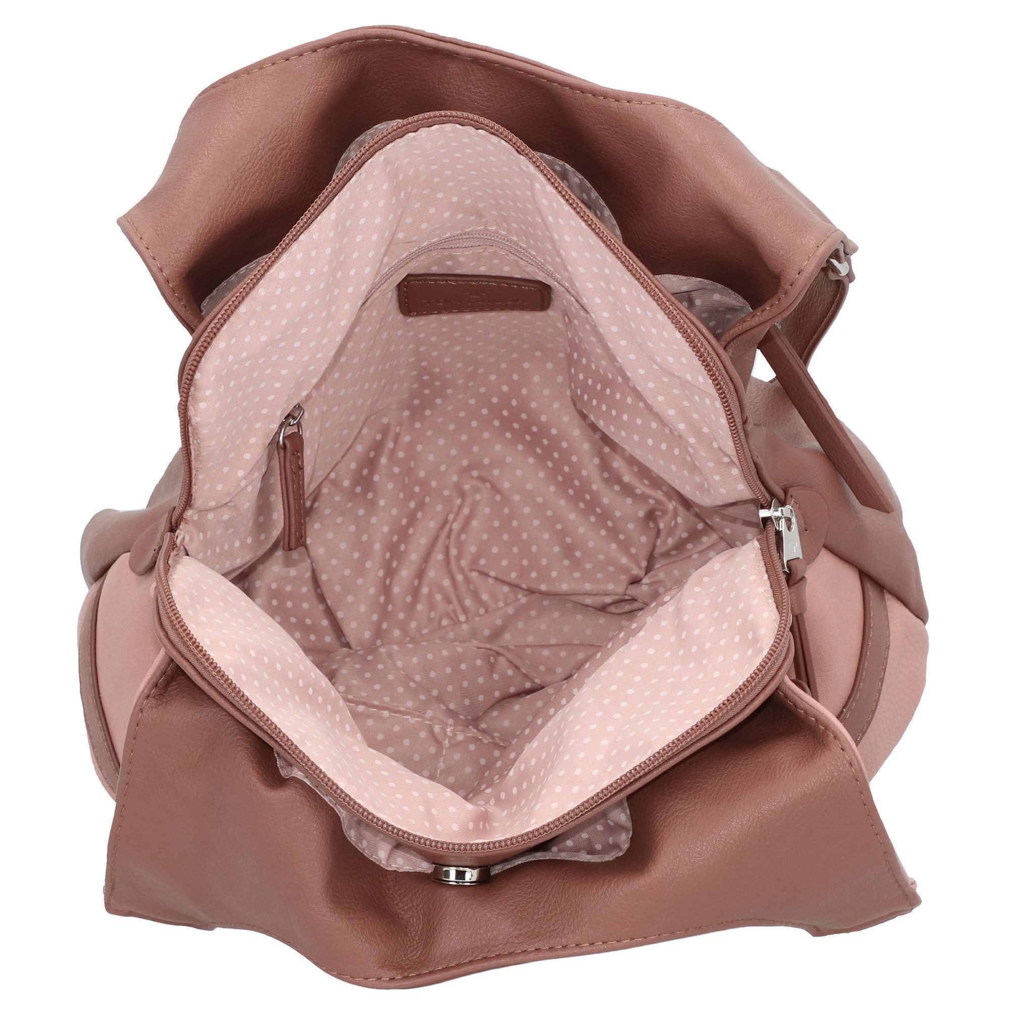TOM TAILOR Schultertasche Juna, Polyurethan