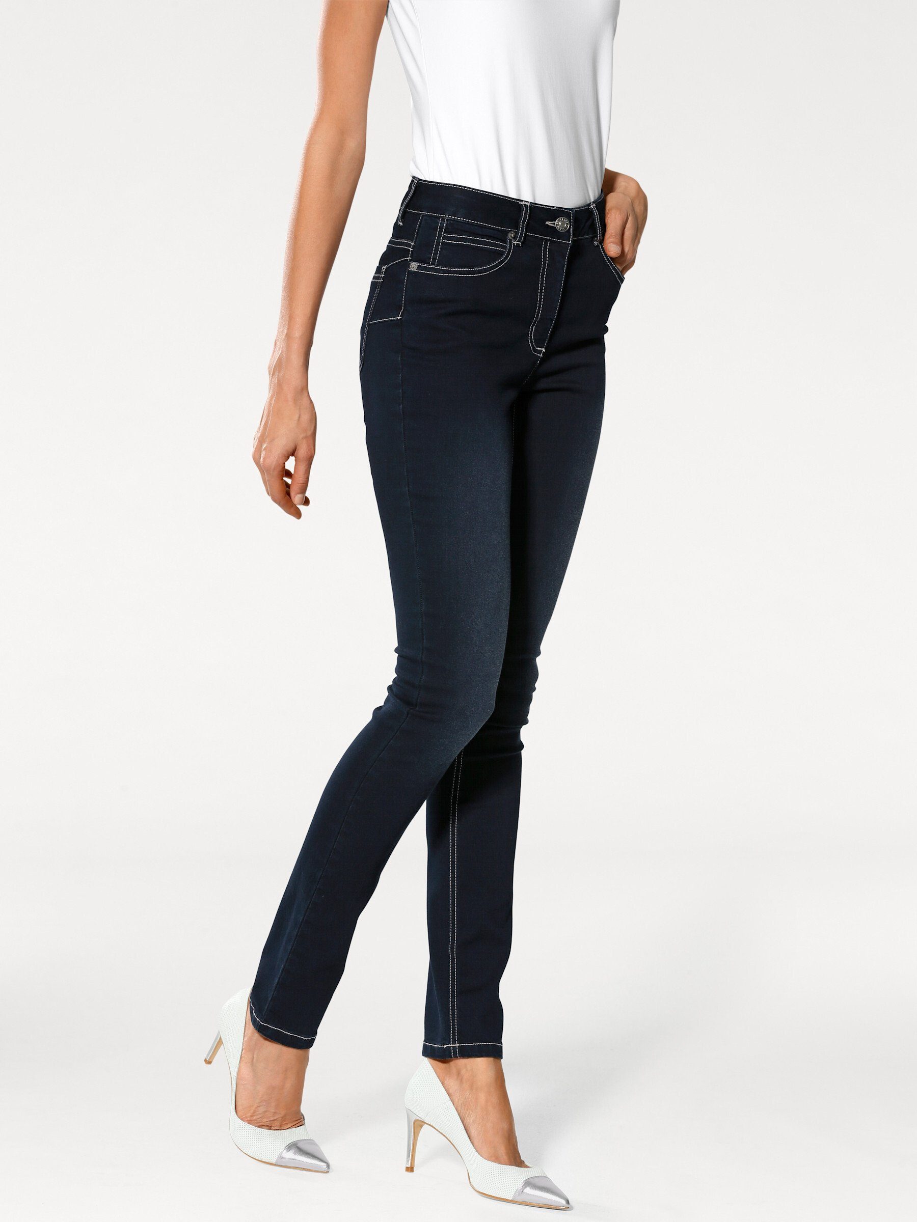 heine Bequeme Jeans Bauchweg-Jeans normal