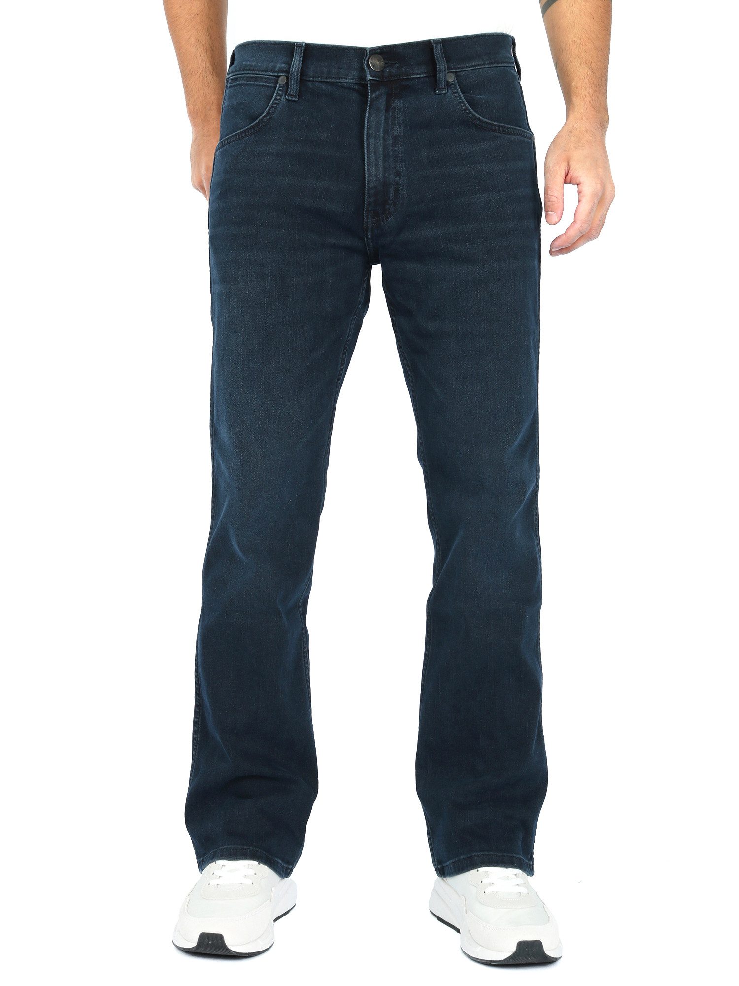 Wrangler Bootcut-Jeans reguläre, ausgestellte Beinform - günstig online kaufen