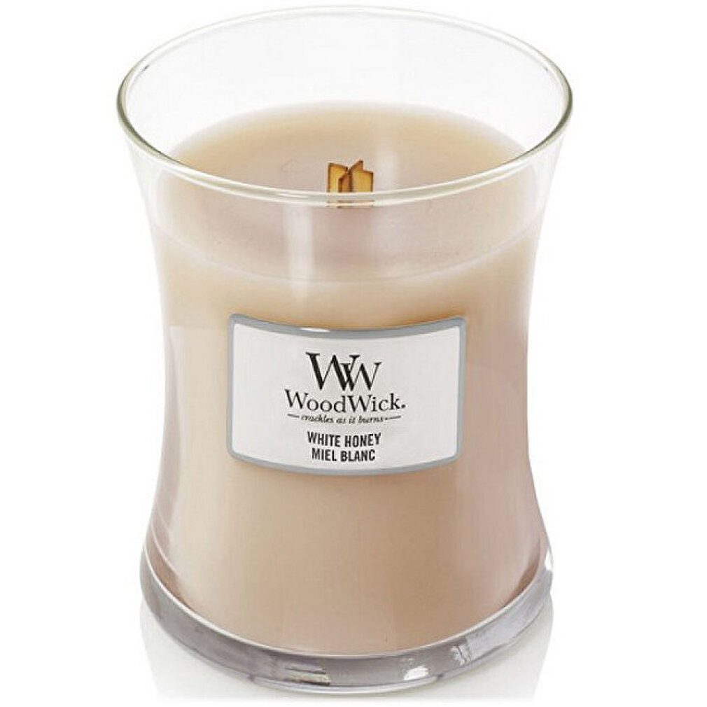 Woodwick Duftkerze White Honey Duftkerze 275g