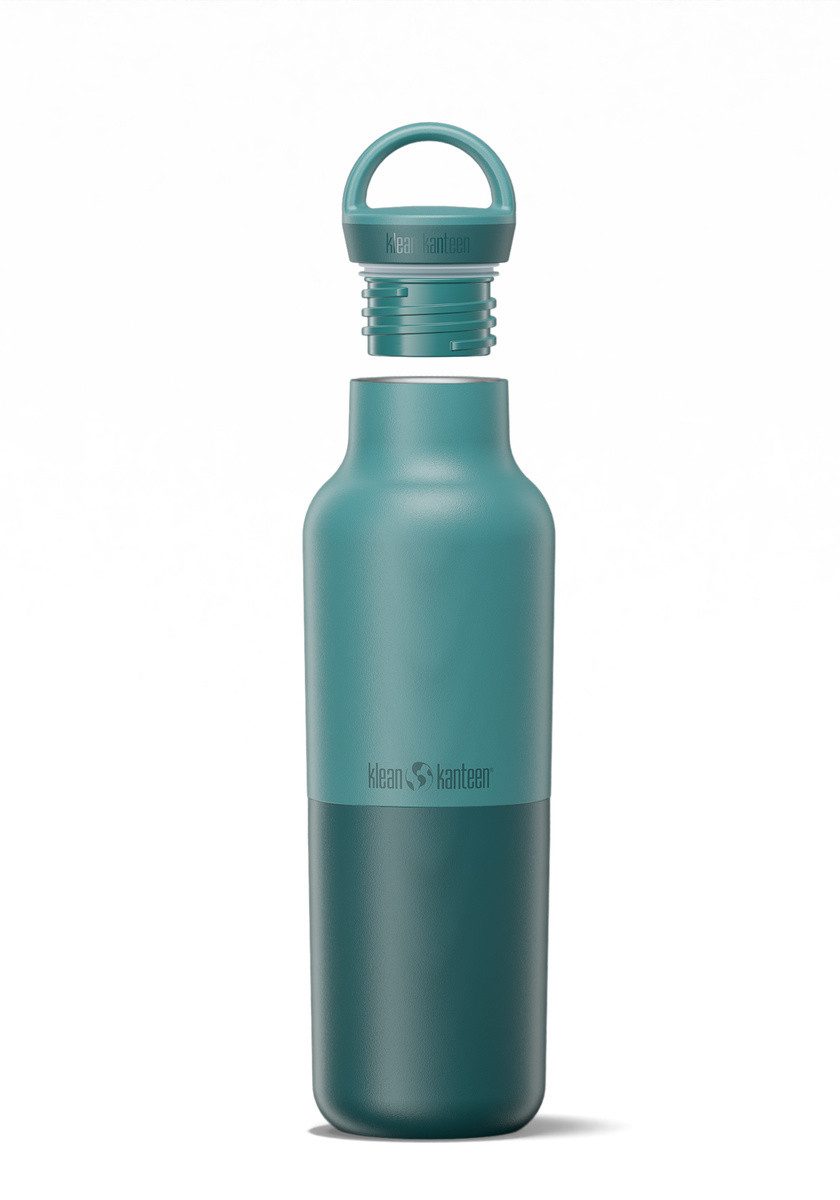 Klean Kanteen Trinkflasche Klean Isolierflasche Rise Classic 592ml Arch Loop Cap Brittany Blue