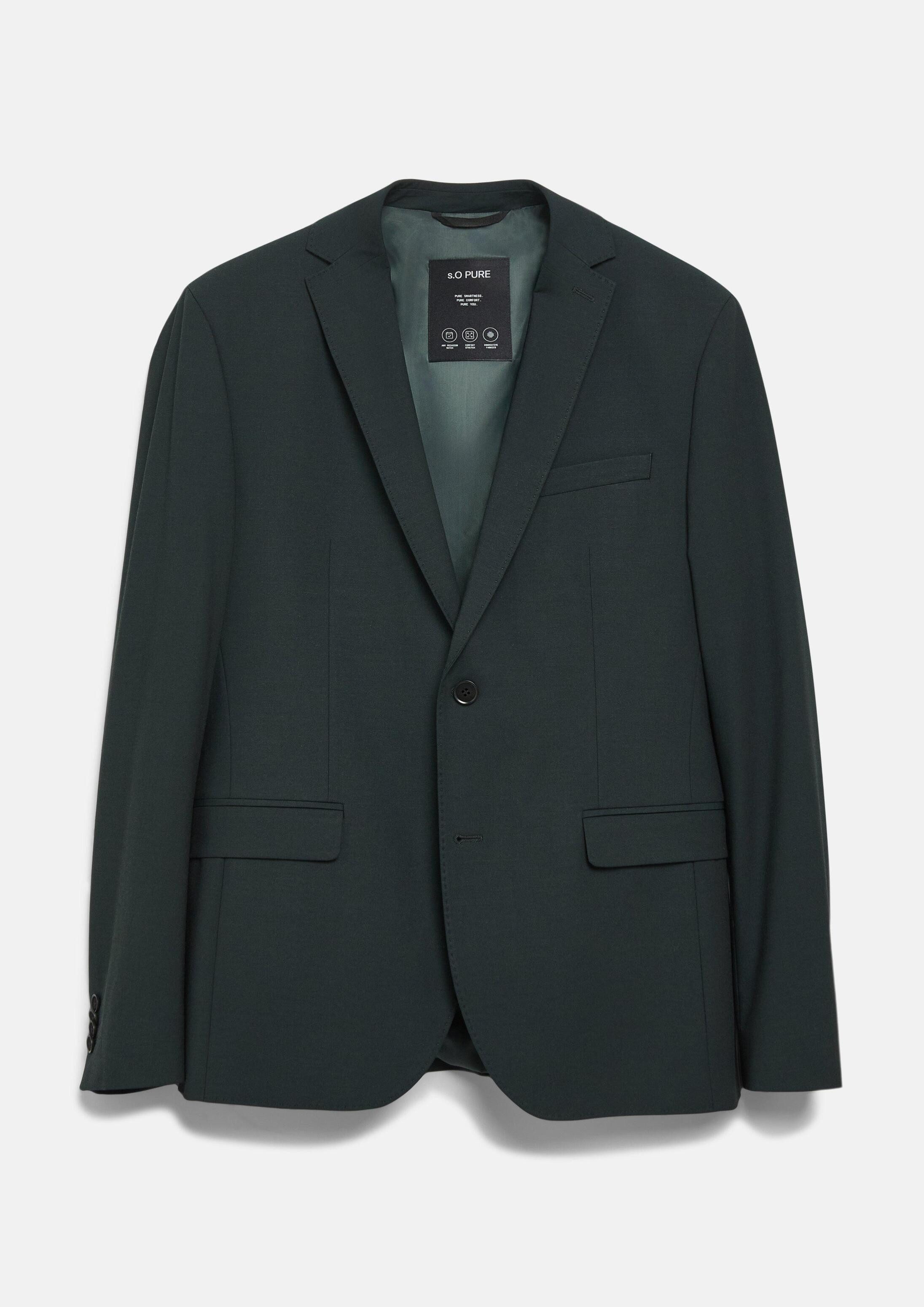 s.Oliver Sakko Indoor-Sakko S.OPURE s.O PURE: Sakko im Slim Fit