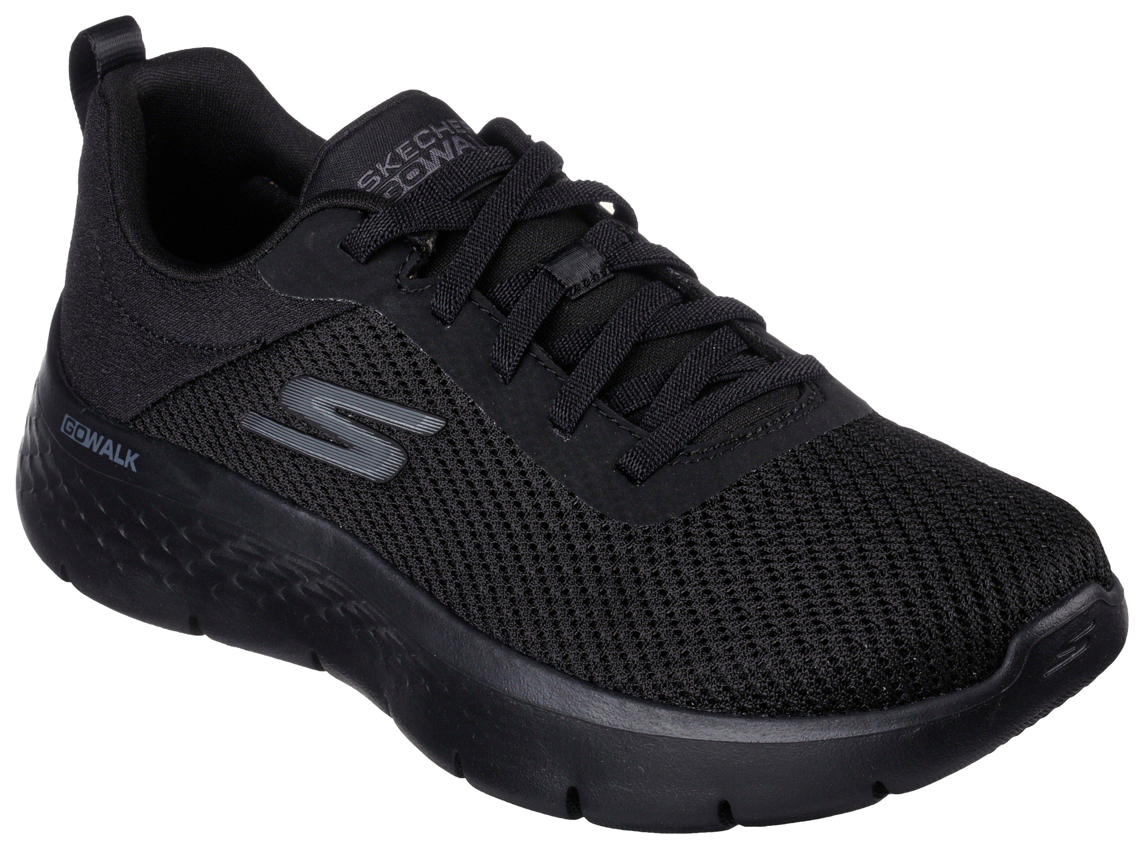 Skechers GO WALK FLEX ALANI Slip-On Sneaker für Maschinenwäsche geeignet schwarz-uni | Sneaker low
