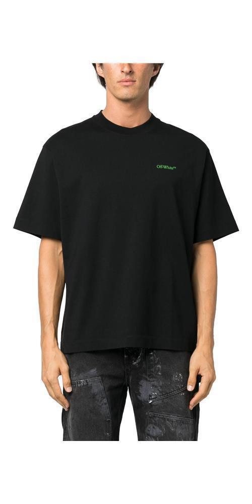 OFF-WHITE Print-Shirt Off-White Logo T-Shirt Schwarz günstig online kaufen