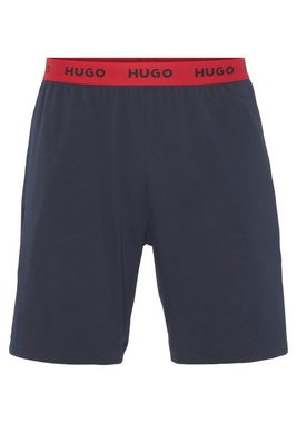HUGO Sweatshorts Linked Short Pant mit HUGO Logobund