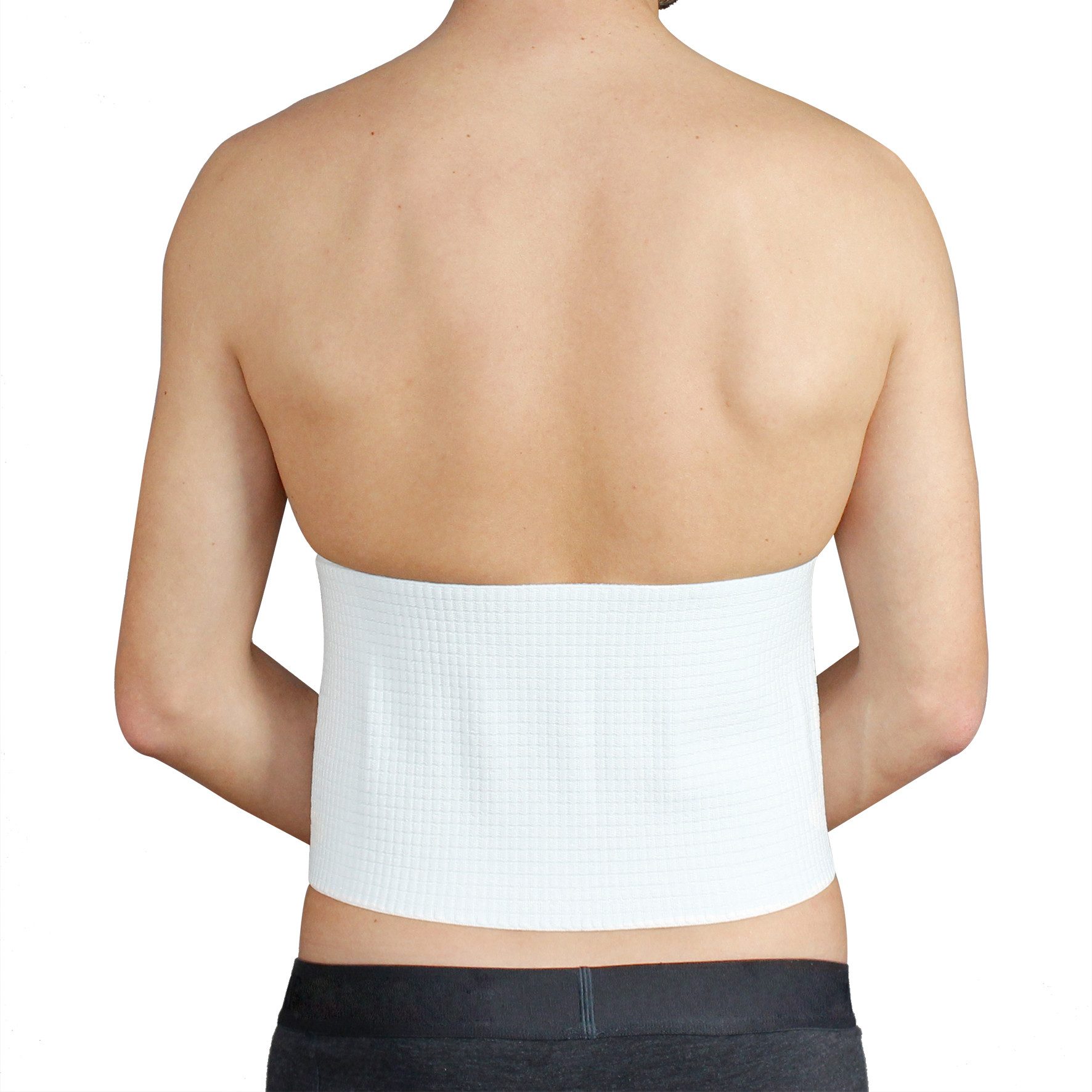 Hydas Stützbandage XXL Bauch- und Rückenstützgürtel mit Outlast®, Unterstützt u.a. bei Muskelschwäche, Bandscheibenbeschwerden uvm.