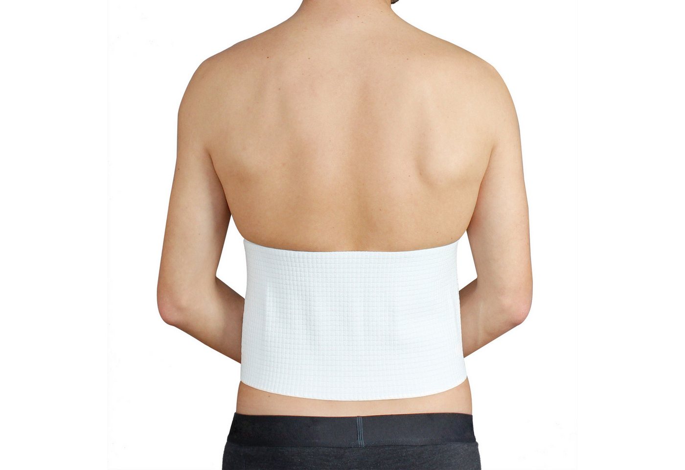 Hydas Stützbandage XXL Bauch- und Rückenstützgürtel mit Outlast®, Unterstützt u.a. bei Muskelschwäche, Bandscheibenbeschwerden uvm.