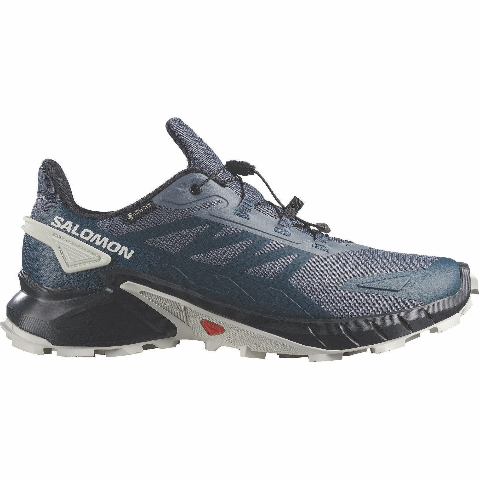 Salomon SHOES SUPERCROSS 4 GTX Grisai/Dark N/Spe GRISAILLE/DARK NAVY/SPELLBOUN Laufschuh