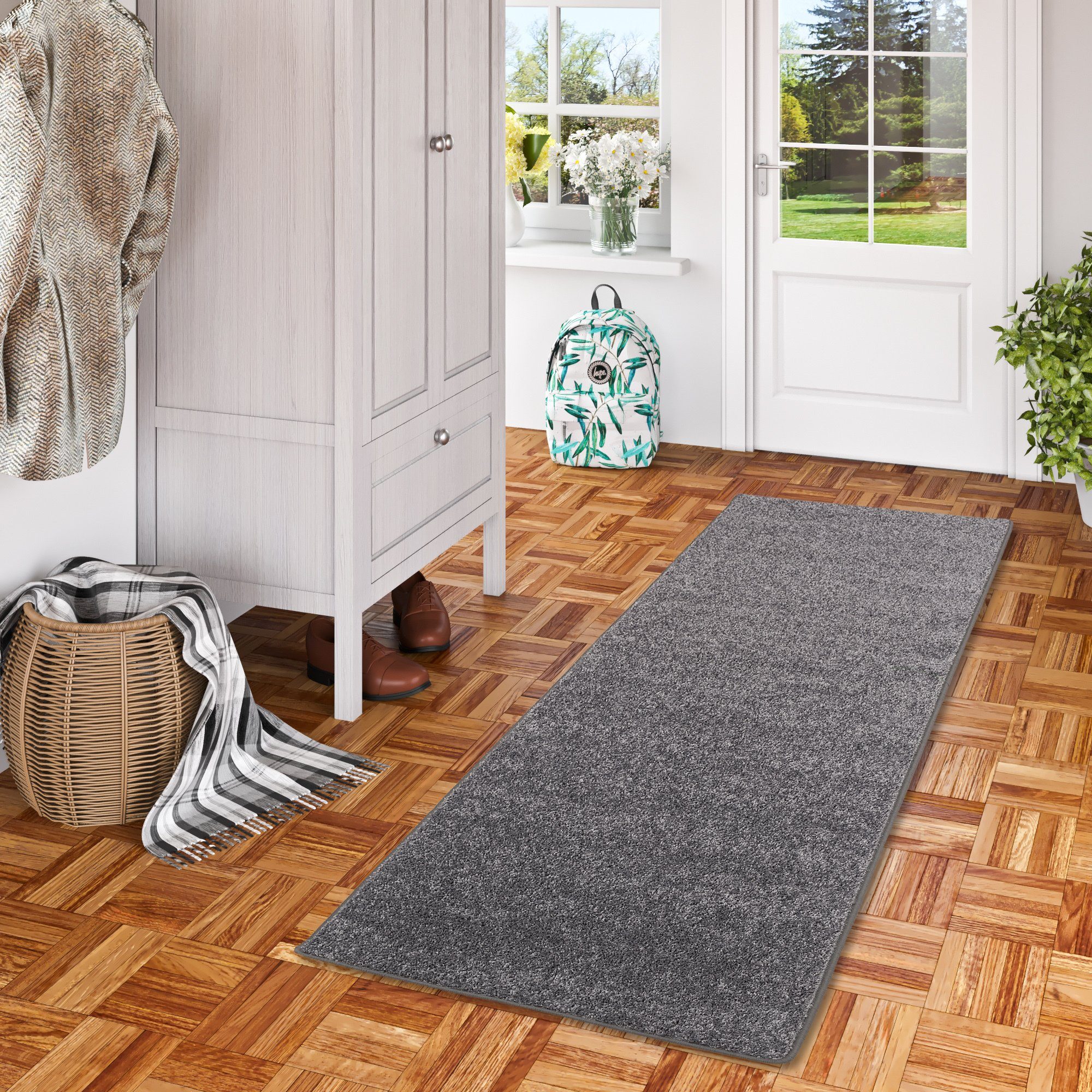 Snapstyle Läufer Hochflor Langflor Teppich Läufer Cottage, Rechteckig, Höhe: 22 mm