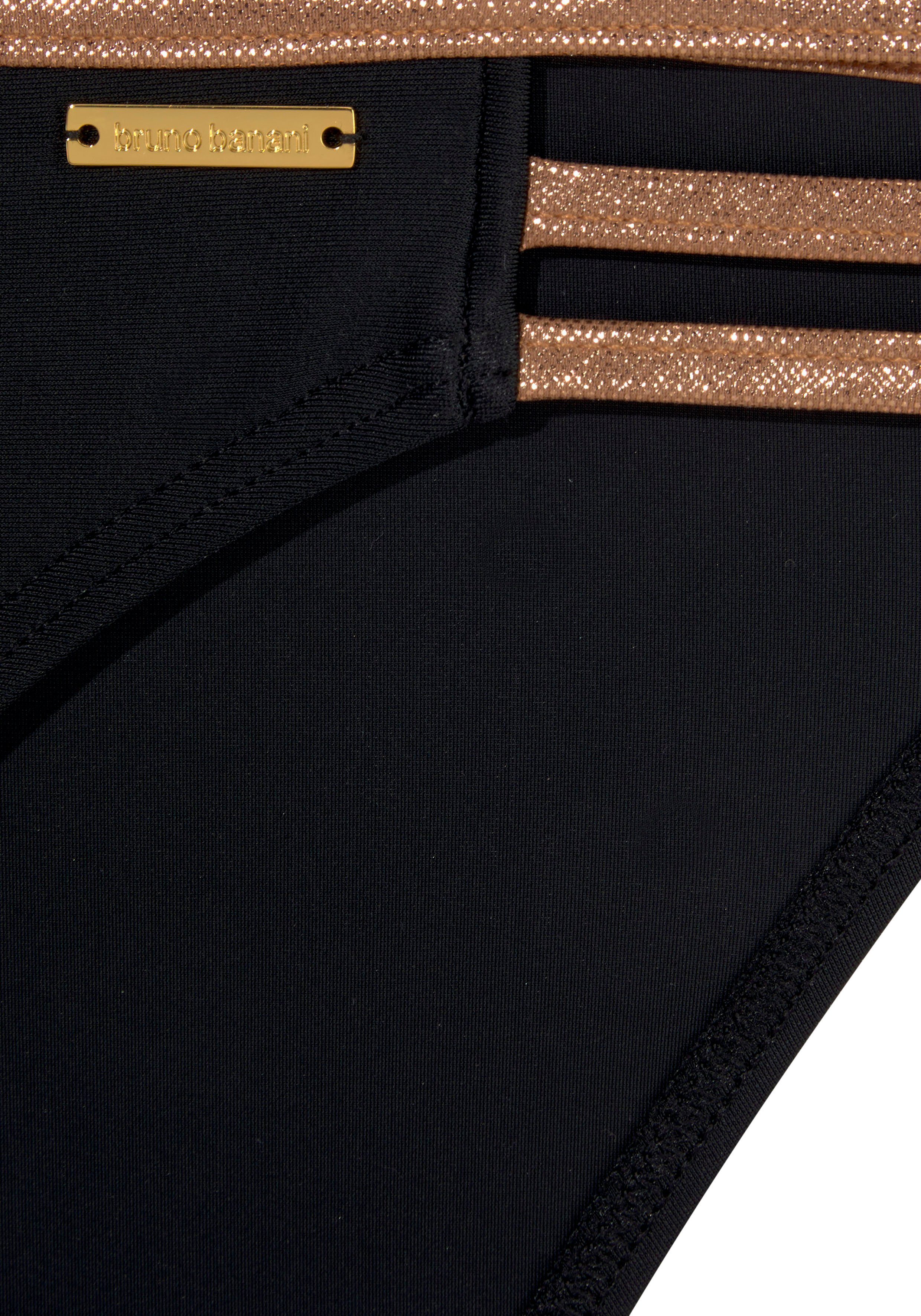 Bruno Banani Bikini-Hose Milano mit kupferfarbenen Details