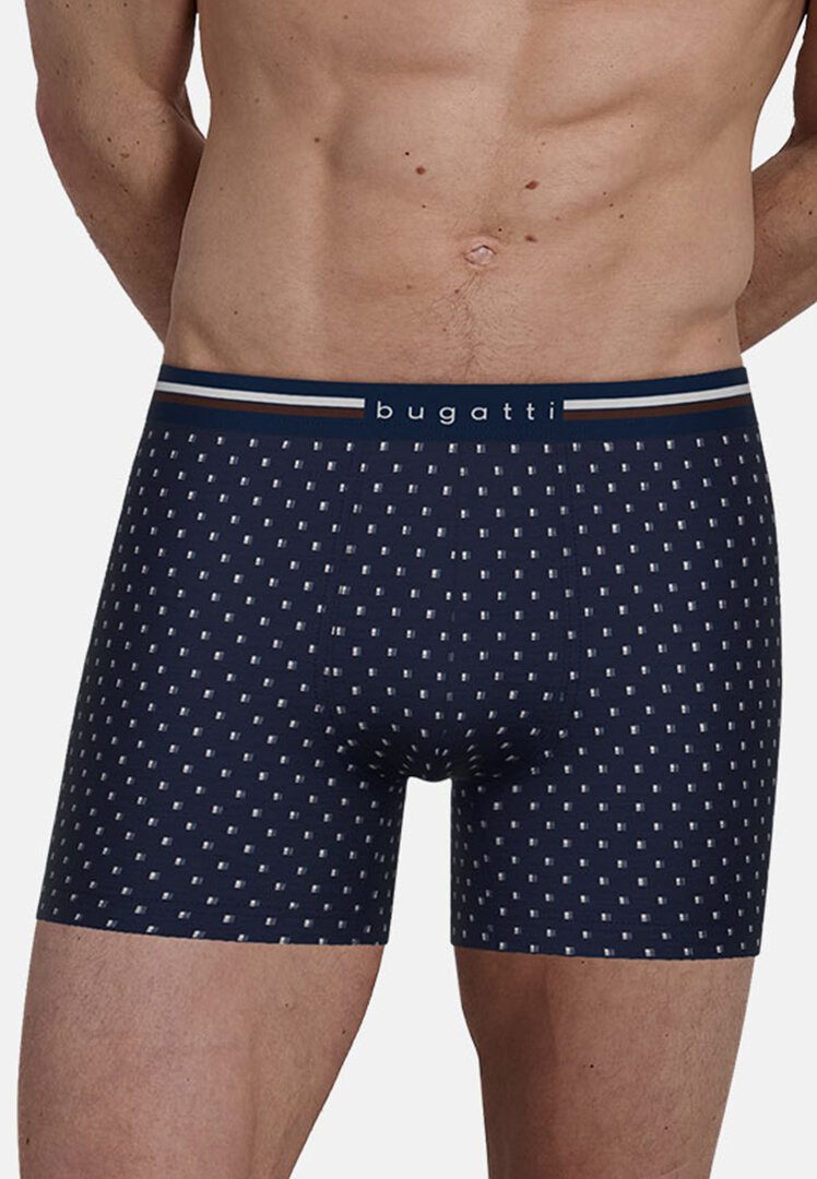 bugatti Langer Boxer Neapel (8er Vorteilspack) Single Jersey Qualität