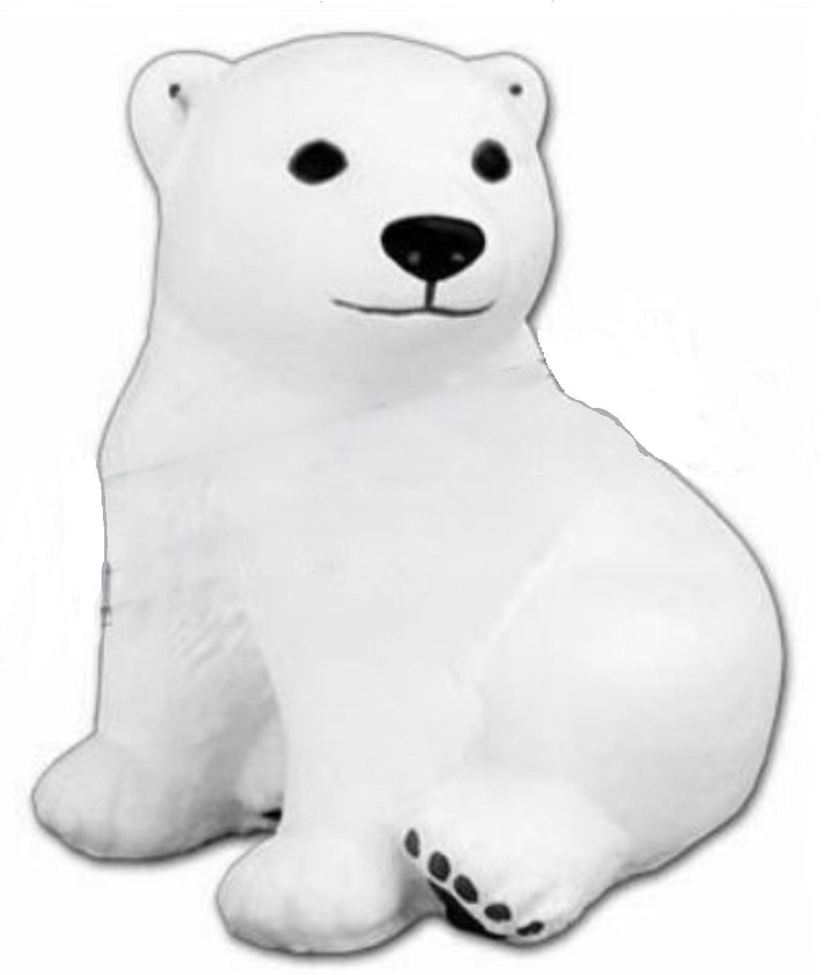 Skulptur Eisbär Figur 21cm Statue Bär Garten Dekoration Figuren Statuen Deko