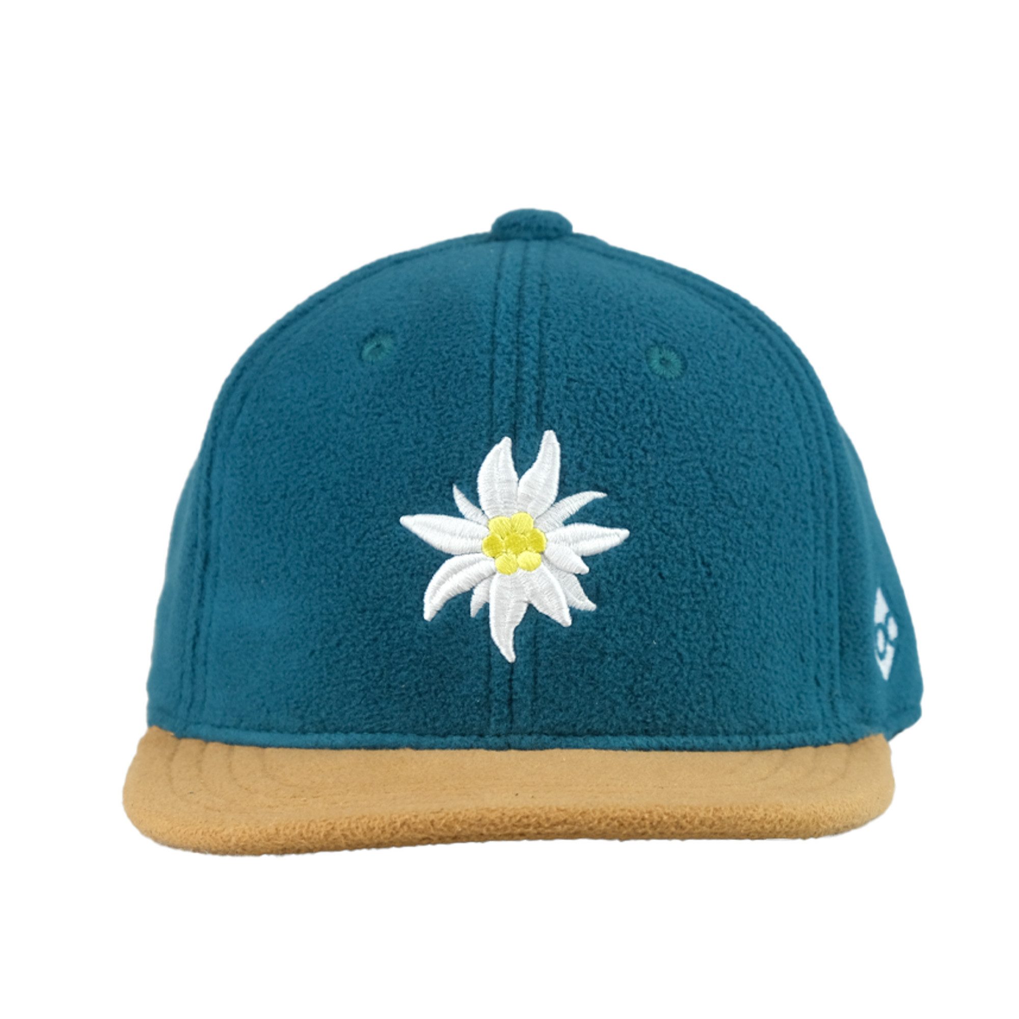 Bavarian Caps Snapback Cap Bavarian Caps "Edelweiß" - dunkelblau (Kinder Kappe) (Basecap, Basecap, Snapback Cap)