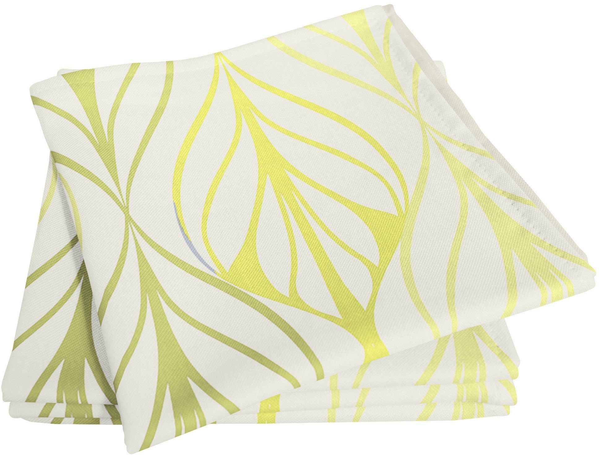 Adam Stoffserviette Wave, aus Bio-Baumwolle,Made in Germany