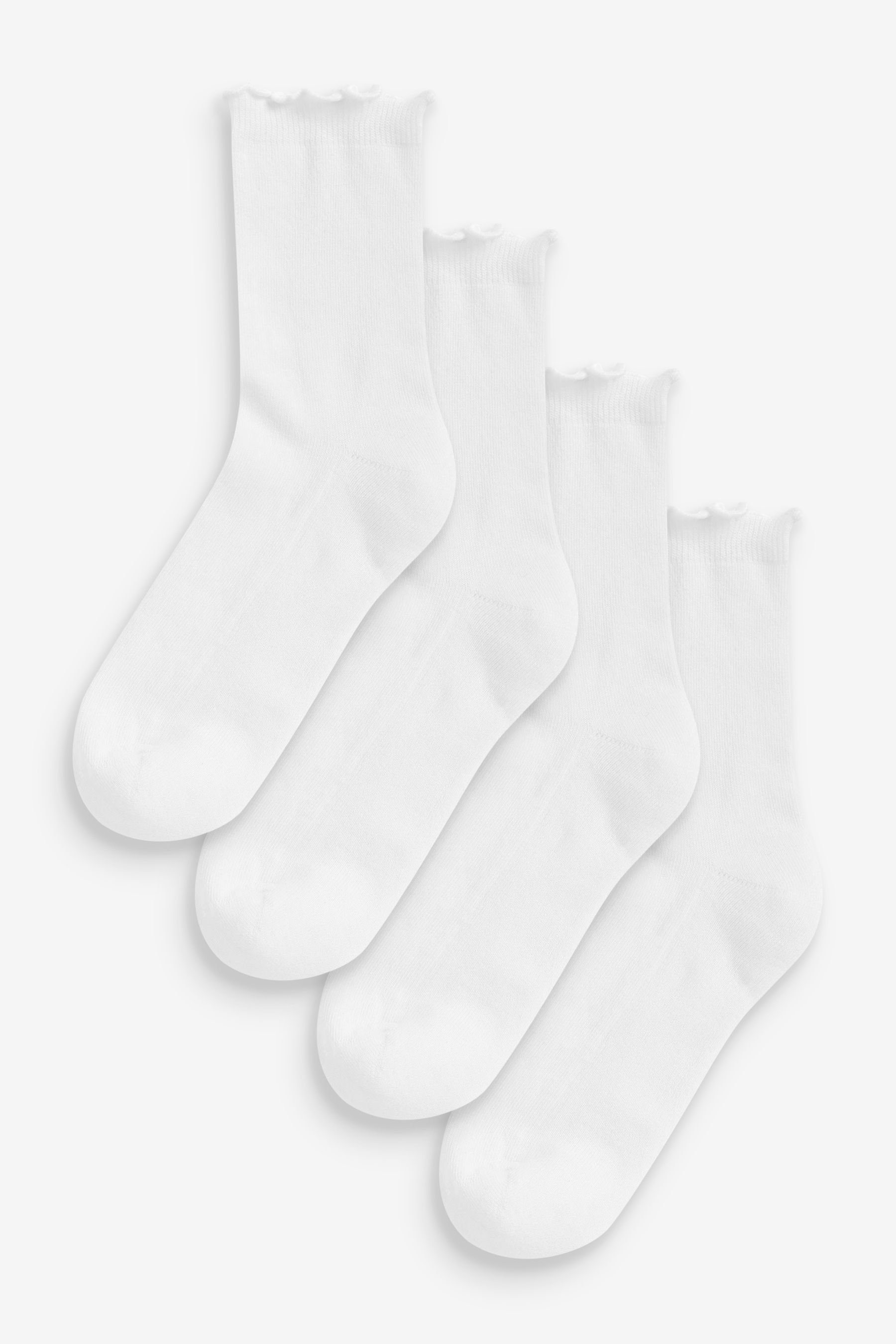 Next Kurzsocken Söckchen mit gepolsterter Sohle, 4er-Pack (1-Paar)