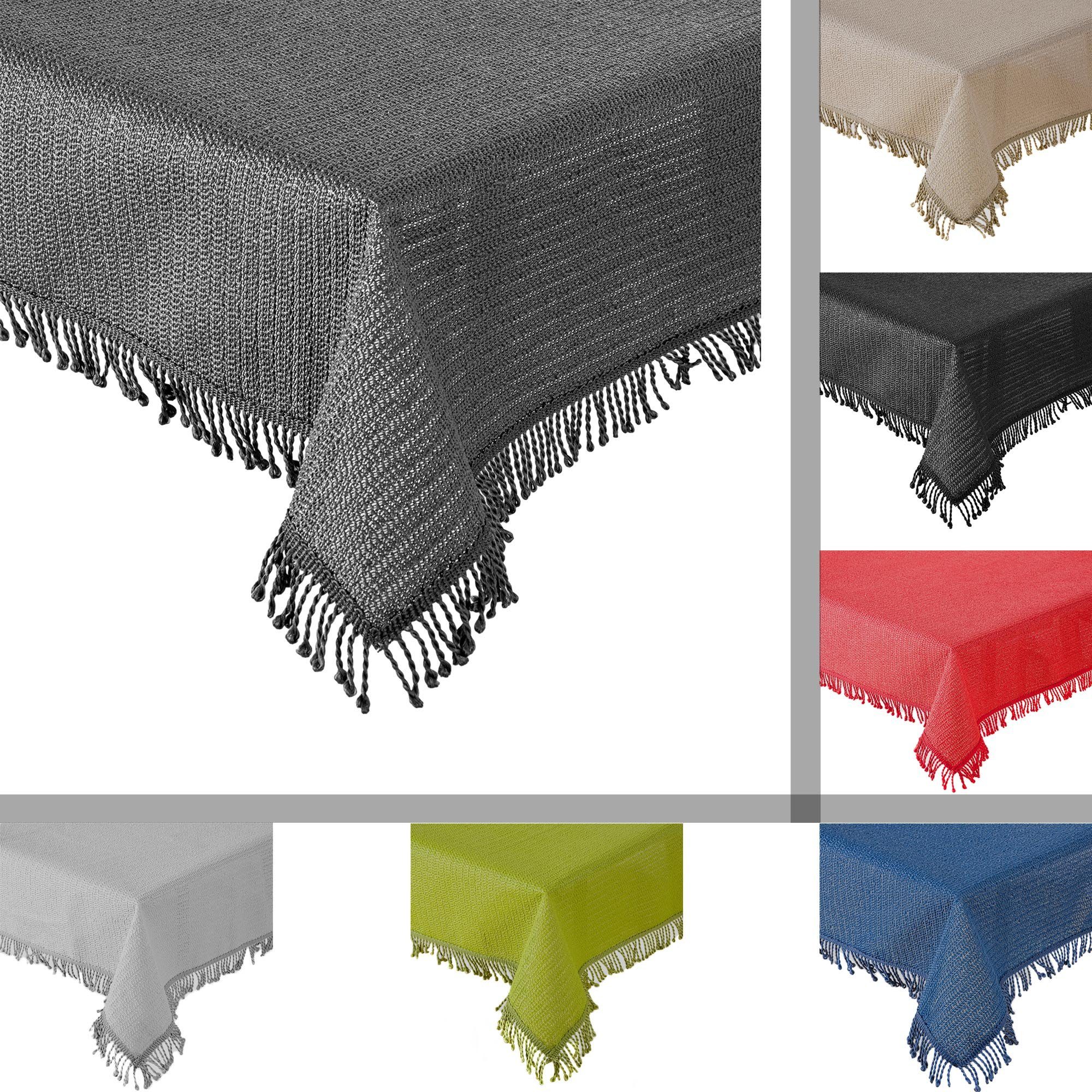 Haus und Deko Tischdecke Tischdecke Gartentischdecke Weichschaum Outdoor PVC rechteckig Terrass (1-tlg) – Bild 5 von 5