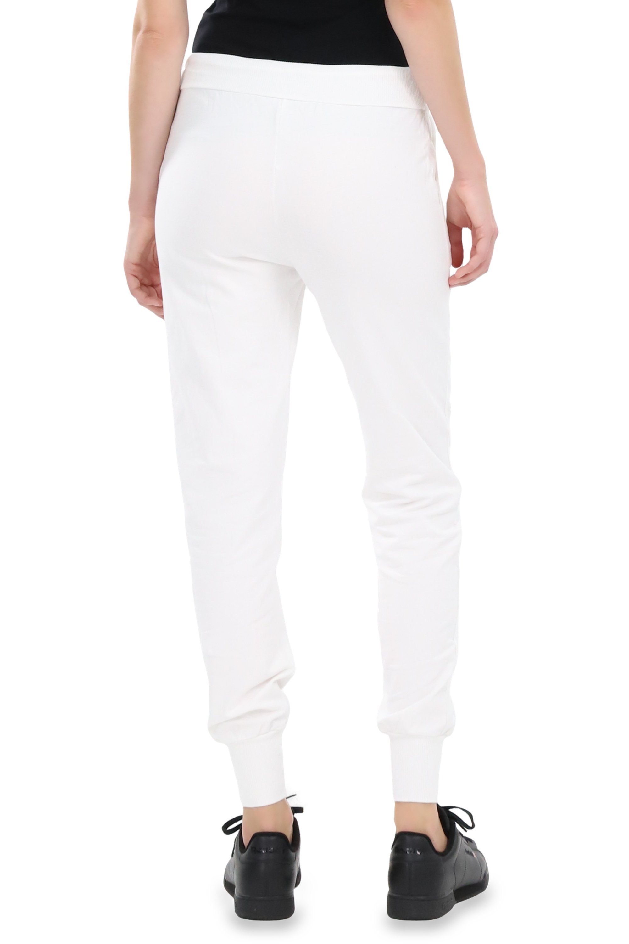 malito more than fashion Sweathose malito Damen Jogginghose im Classic Look, Sporthose in Unifarben, Jogging Hose Skinny Fit