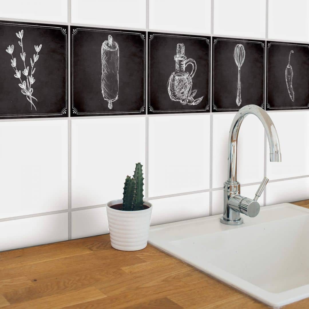 K&L Wall Art Fliesenaufkleber Klebefliese Sticker günstig online kaufen