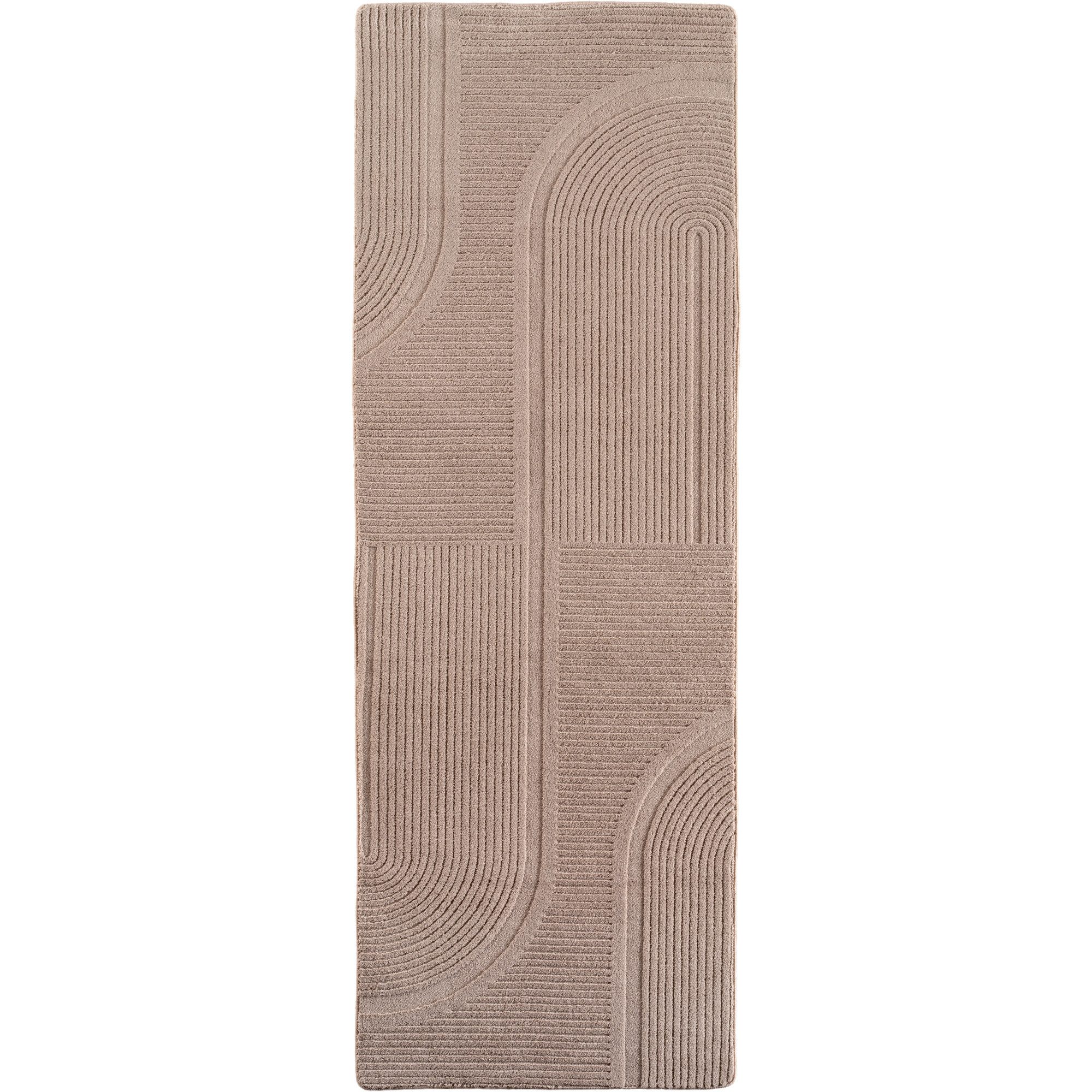 SIMPEX24 Designteppich Unicolor - Einfarbig, Rechteckig, Höhe: 12 mm, Kurzflor Boho Teppich Weich Anti-Rutsch Rückseite Waschbar